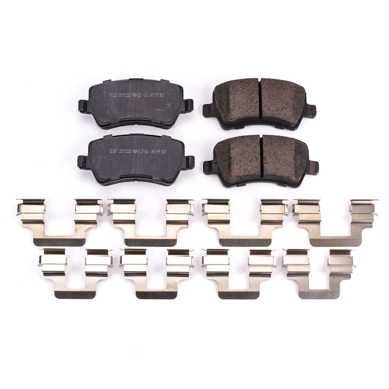 Power Stop 13-15 Land Rover LR2 Rear Z17 Evolution Ceramic Brake Pads w/Hardware 17-1307