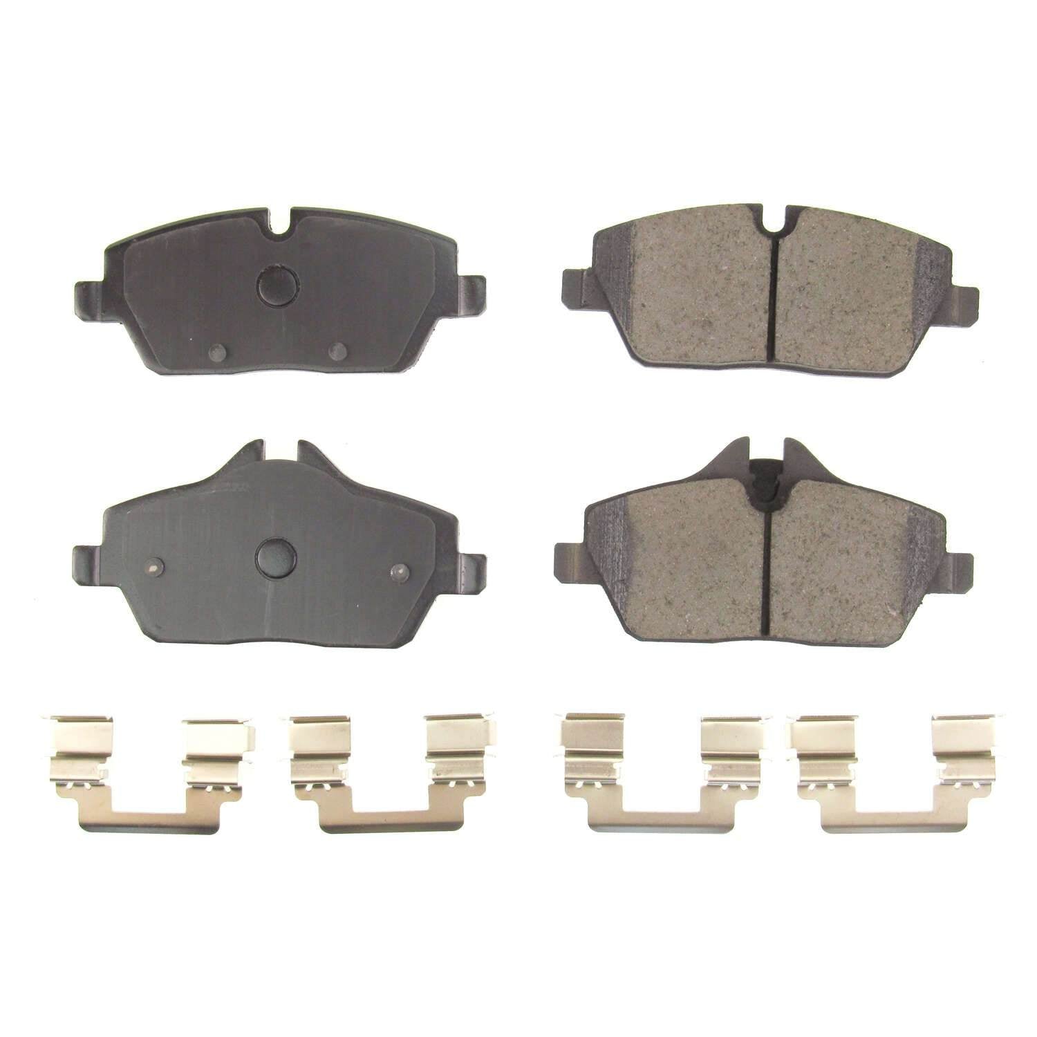 Power Stop 14-18 BMW i3 Front Z17 Evolution Ceramic Brake Pads w/Hardware 17-1308A