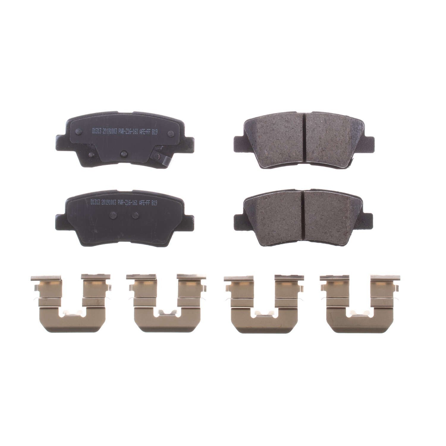 Power Stop 12-19 Hyundai Accent Rear Z17 Evolution Ceramic Brake Pads w/Hardware 17-1313