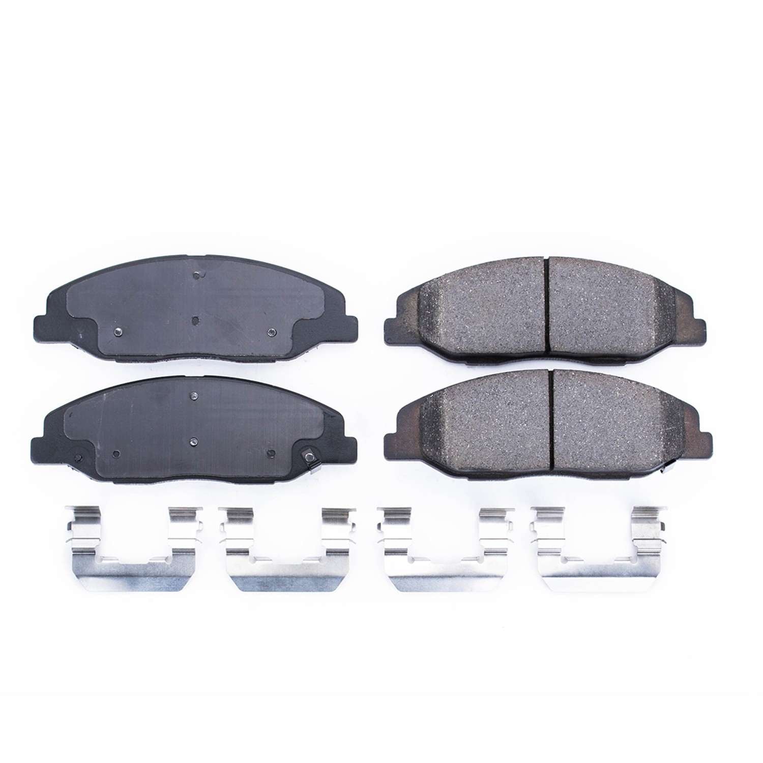 Power Stop 08-14 Cadillac CTS Front Z17 Evolution Ceramic Brake Pads w/Hardware 17-1332