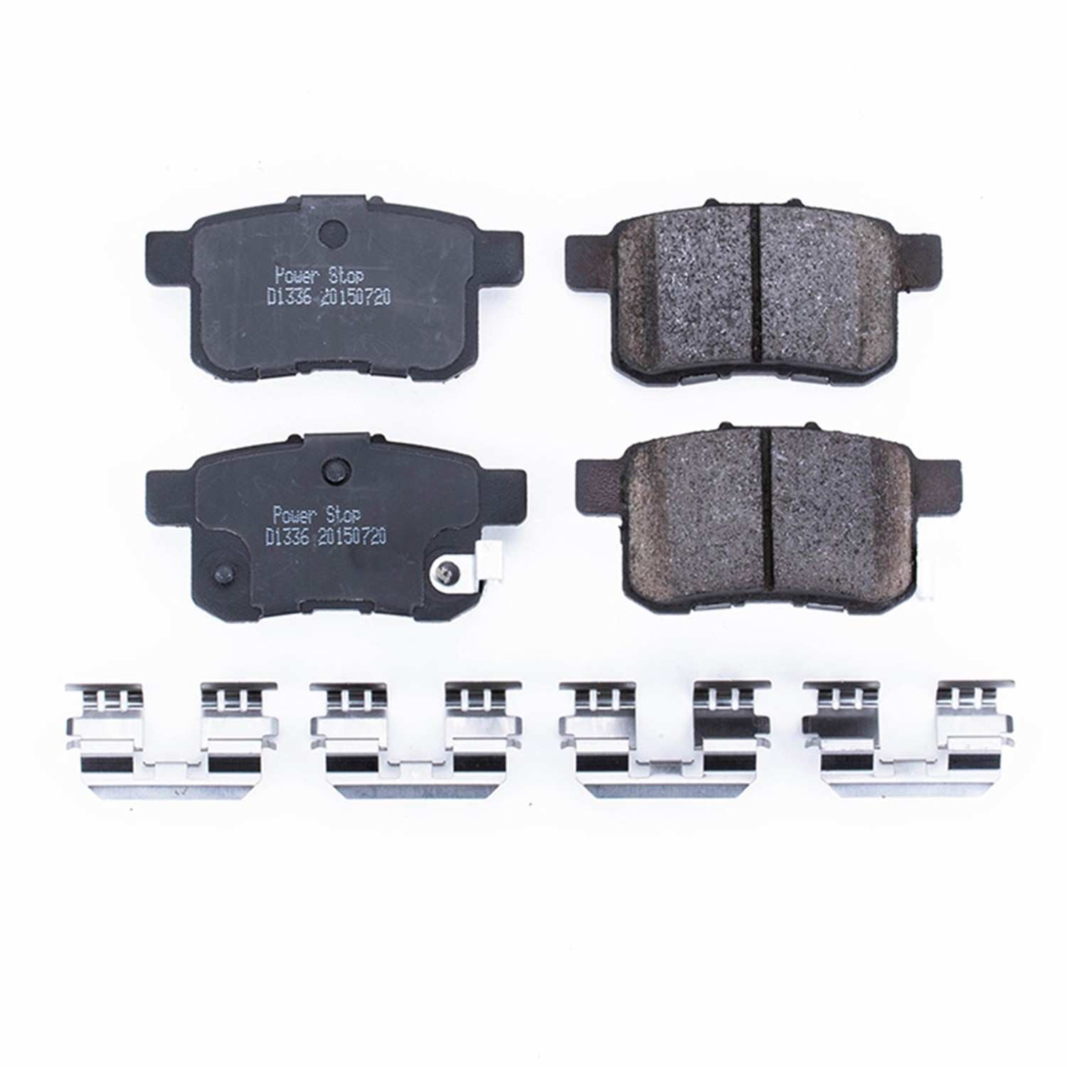 Power Stop 09-10 Acura TSX Rear Z17 Evolution Ceramic Brake Pads w/Hardware 17-1336
