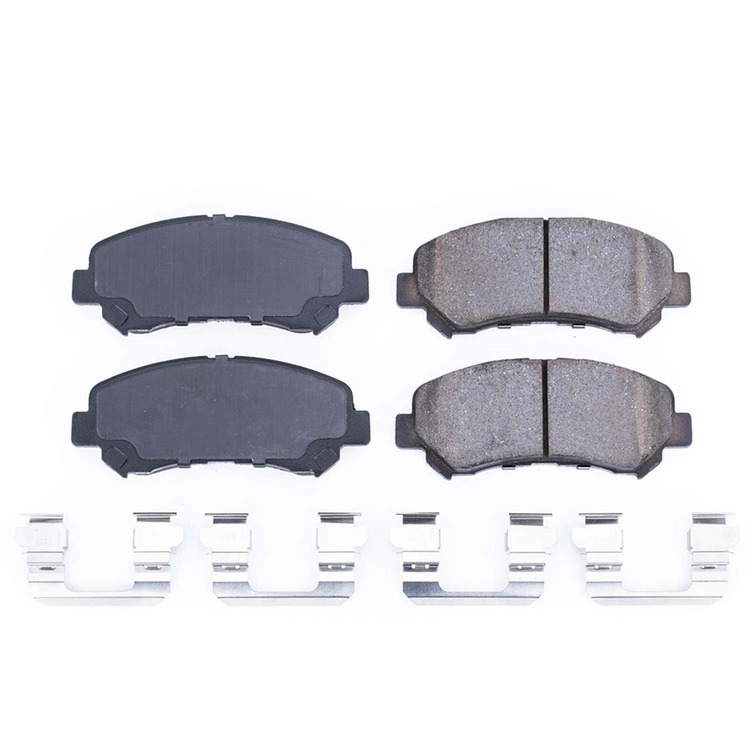 Power Stop 08-13 Nissan Rogue Front Z17 Evolution Ceramic Brake Pads w/Hardware 17-1338
