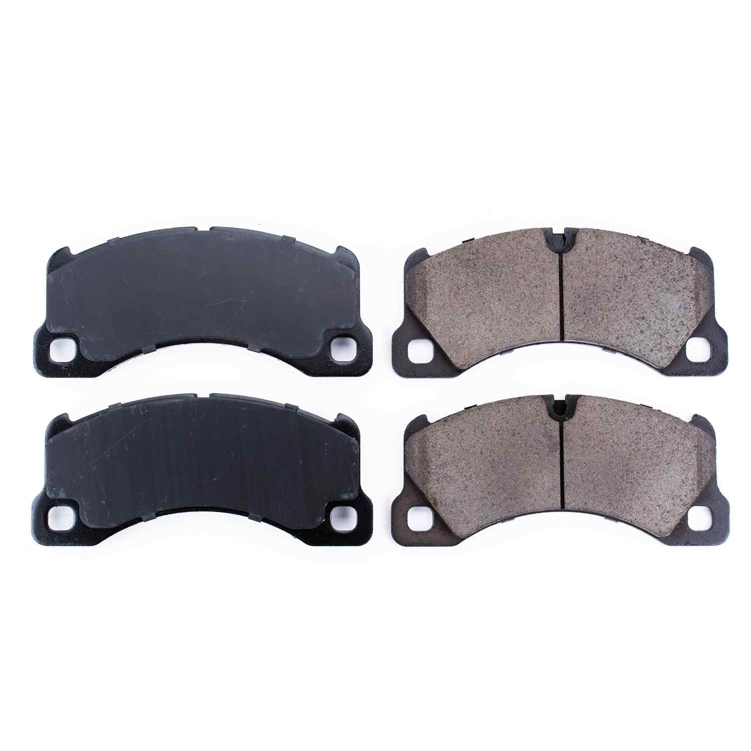Power Stop 2008 Porsche Cayenne Front Z17 Evolution Ceramic Brake Pads w/Hardware 17-1349