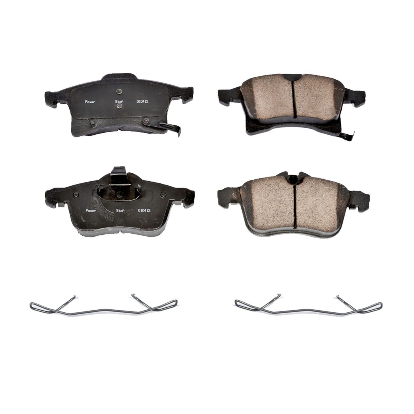 Power Stop 08-09 Saturn Astra Front Z17 Evolution Ceramic Brake Pads w/Hardware 17-1361