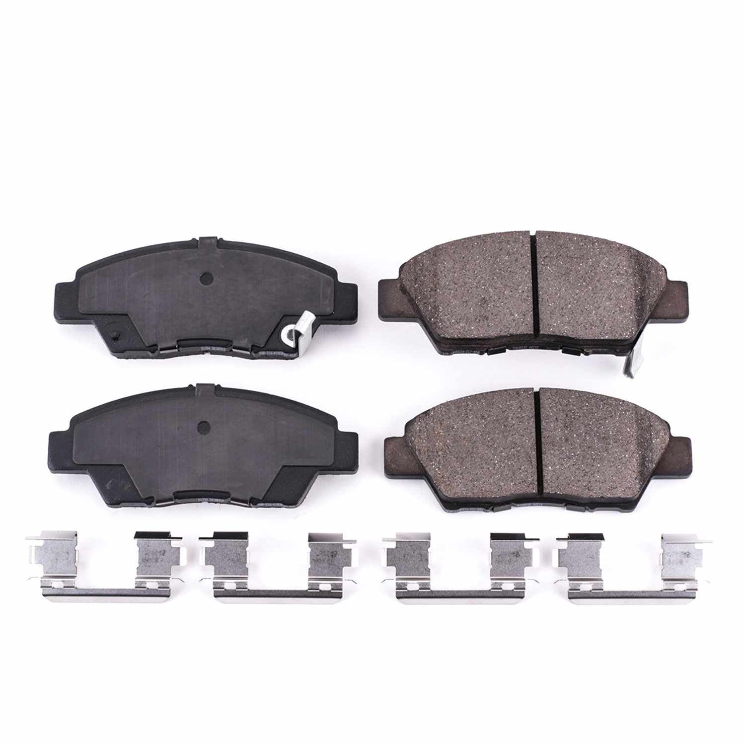 Power Stop 11-15 Honda CR-Z Front Z17 Evolution Ceramic Brake Pads w/Hardware 17-1394