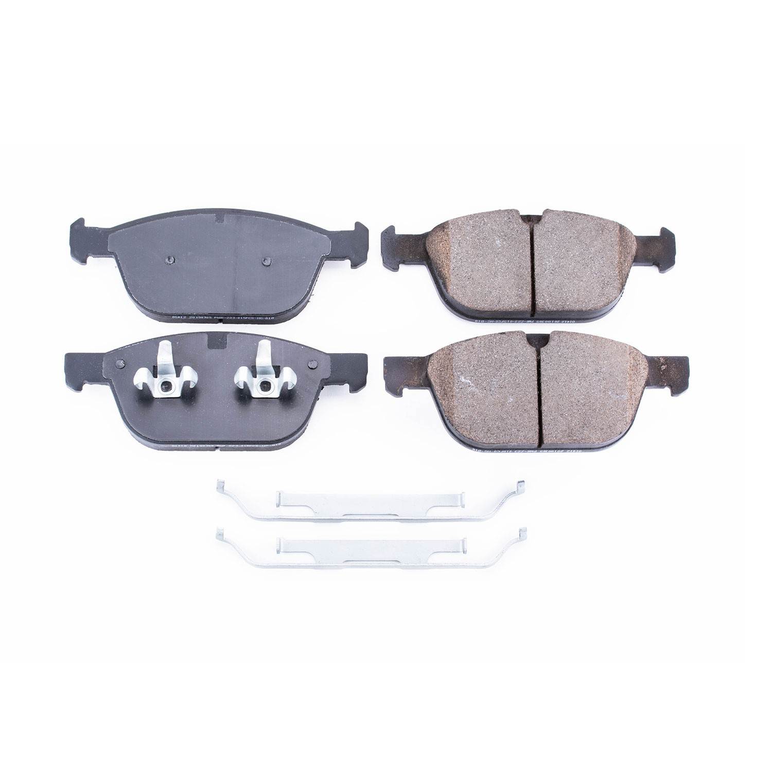 Power Stop 10-15 Volvo XC60 Front Z17 Evolution Ceramic Brake Pads w/Hardware 17-1412