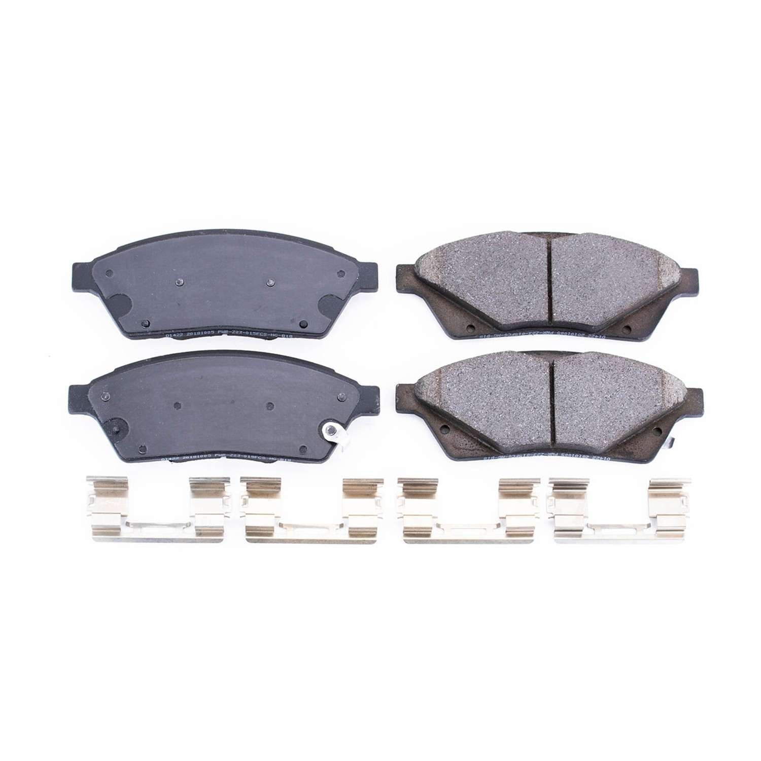 Power Stop 10-16 Cadillac SRX Front Z17 Evolution Ceramic Brake Pads w/Hardware 17-1422