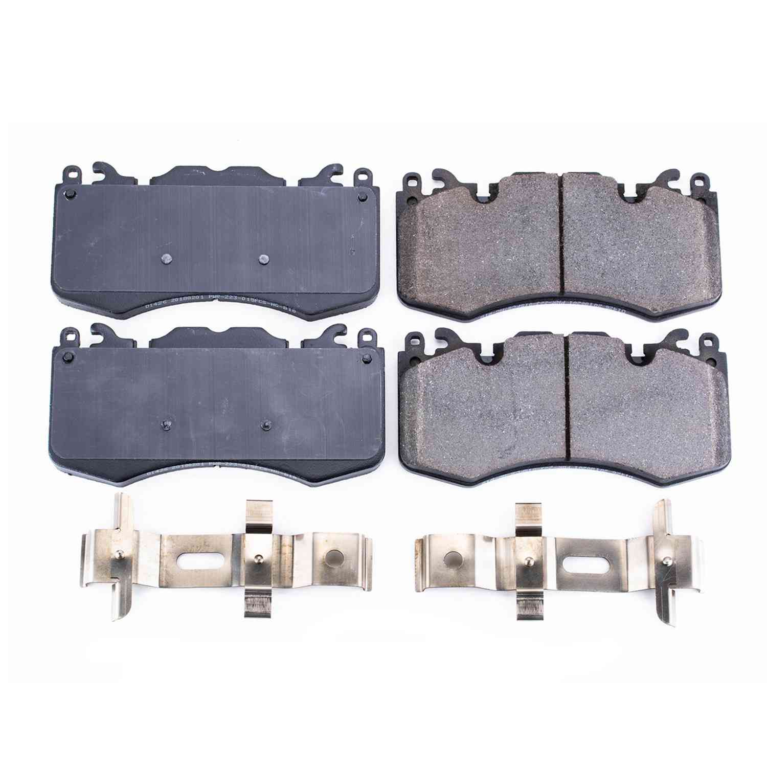 Power Stop 10-17 Land Rover Range Rover Front Z17 Evolution Ceramic Brake Pads w/Hardware 17-1426