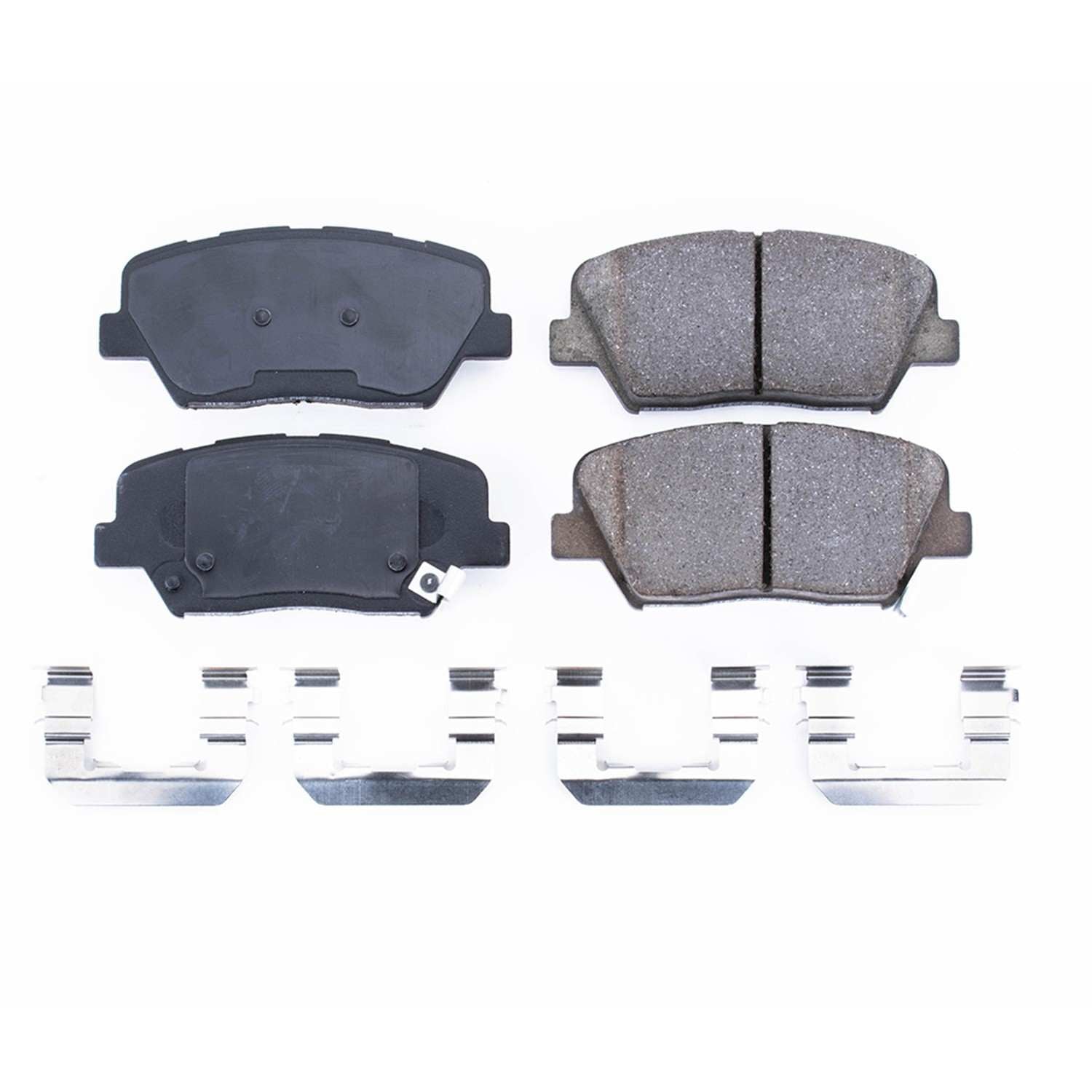 Power Stop 12-17 Hyundai Azera Front Z17 Evolution Ceramic Brake Pads w/Hardware 17-1432