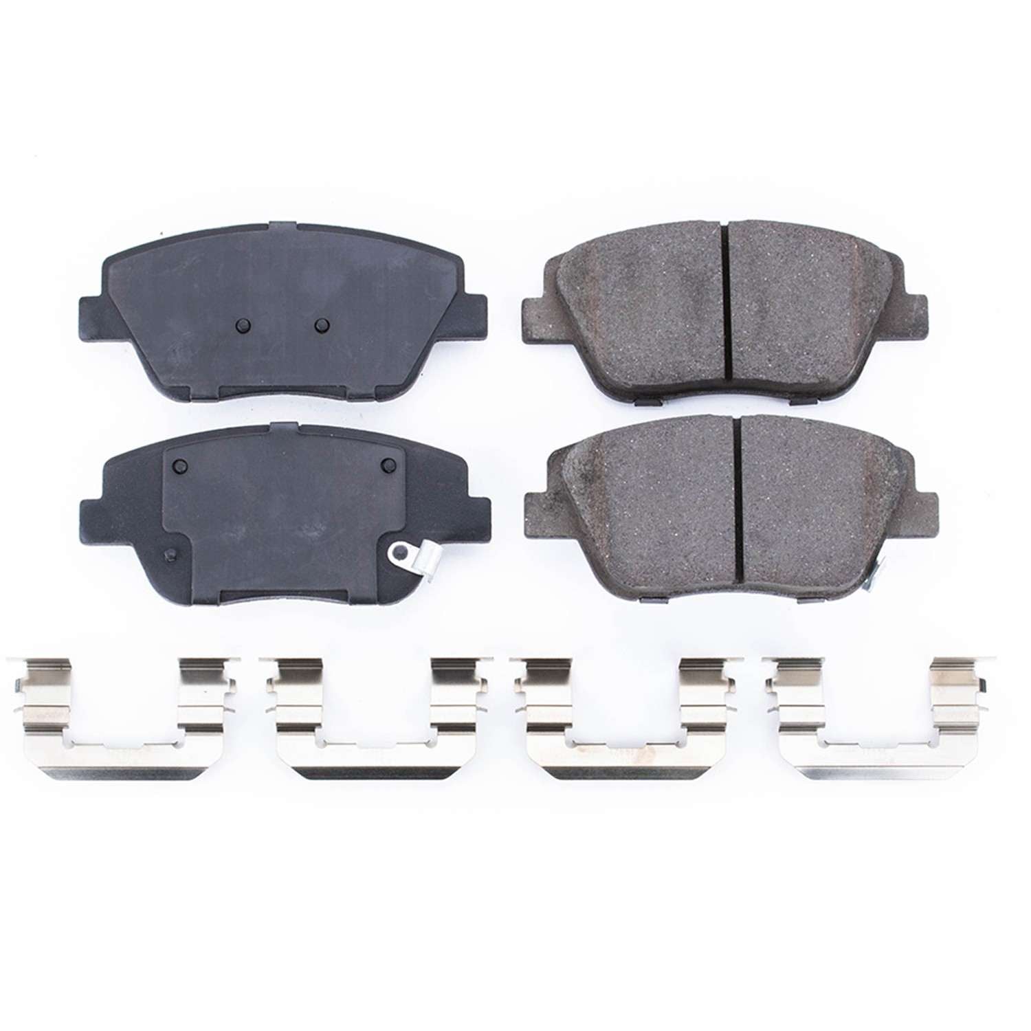 Power Stop 11-15 Hyundai Sonata Front Z17 Evolution Ceramic Brake Pads w/Hardware 17-1444