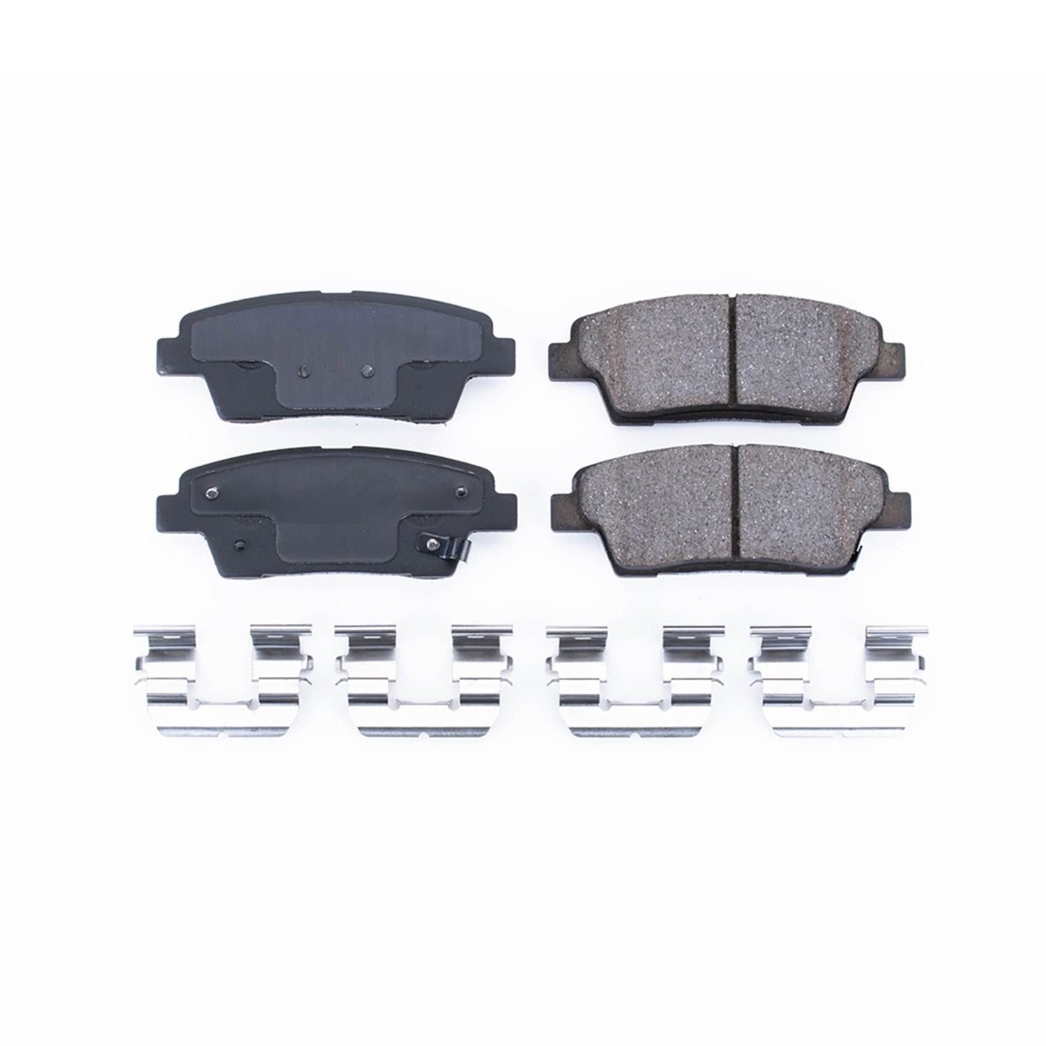 Power Stop 17-19 Genesis G80 Rear Z17 Evolution Ceramic Brake Pads w/Hardware 17-1551