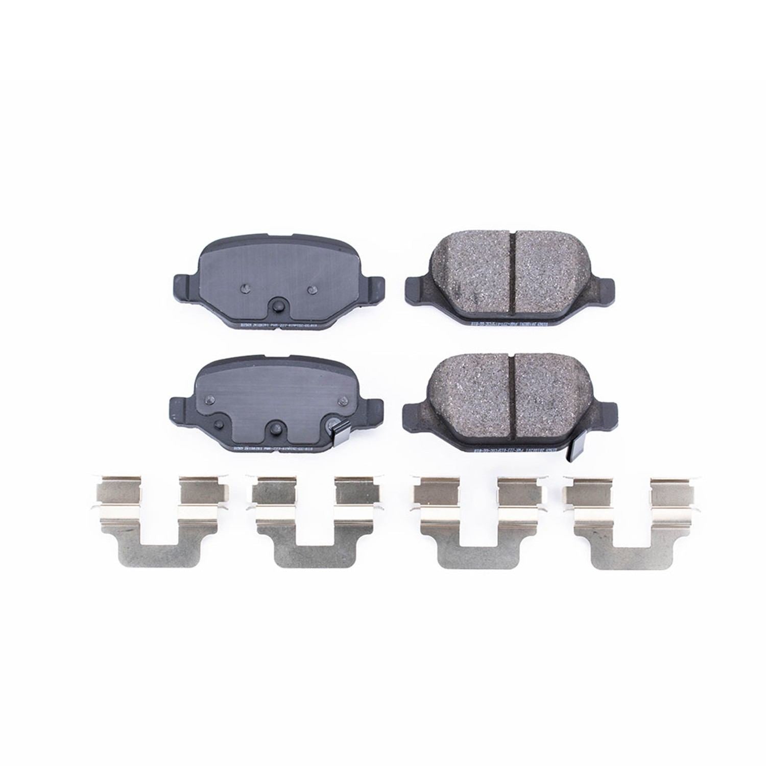 Power Stop 12-17 Fiat 500 Rear Z17 Evolution Ceramic Brake Pads w/Hardware 17-1569