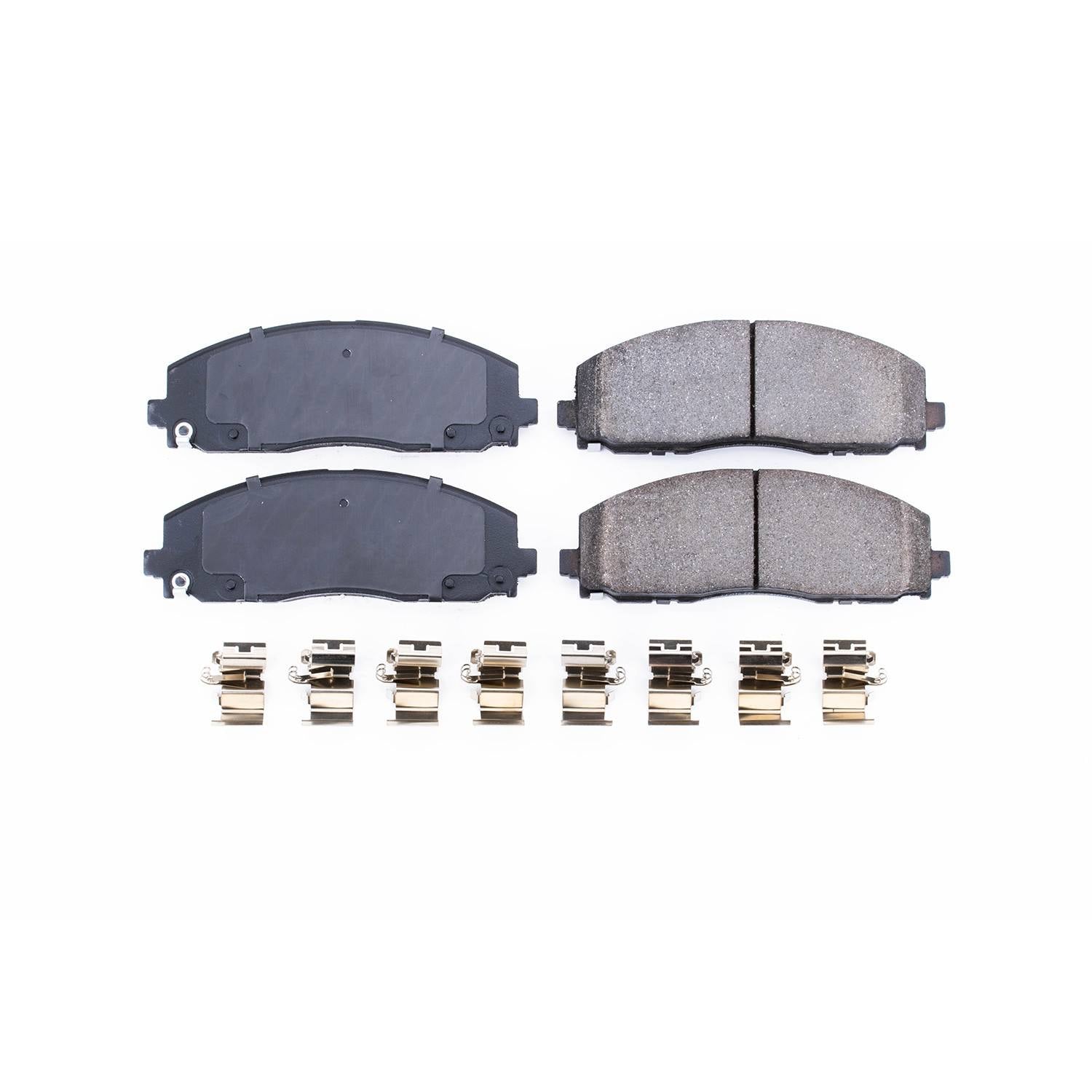 Power Stop 17-19 Chrysler Pacifica Front Z17 Evolution Ceramic Brake Pads w/Hardware 17-1589