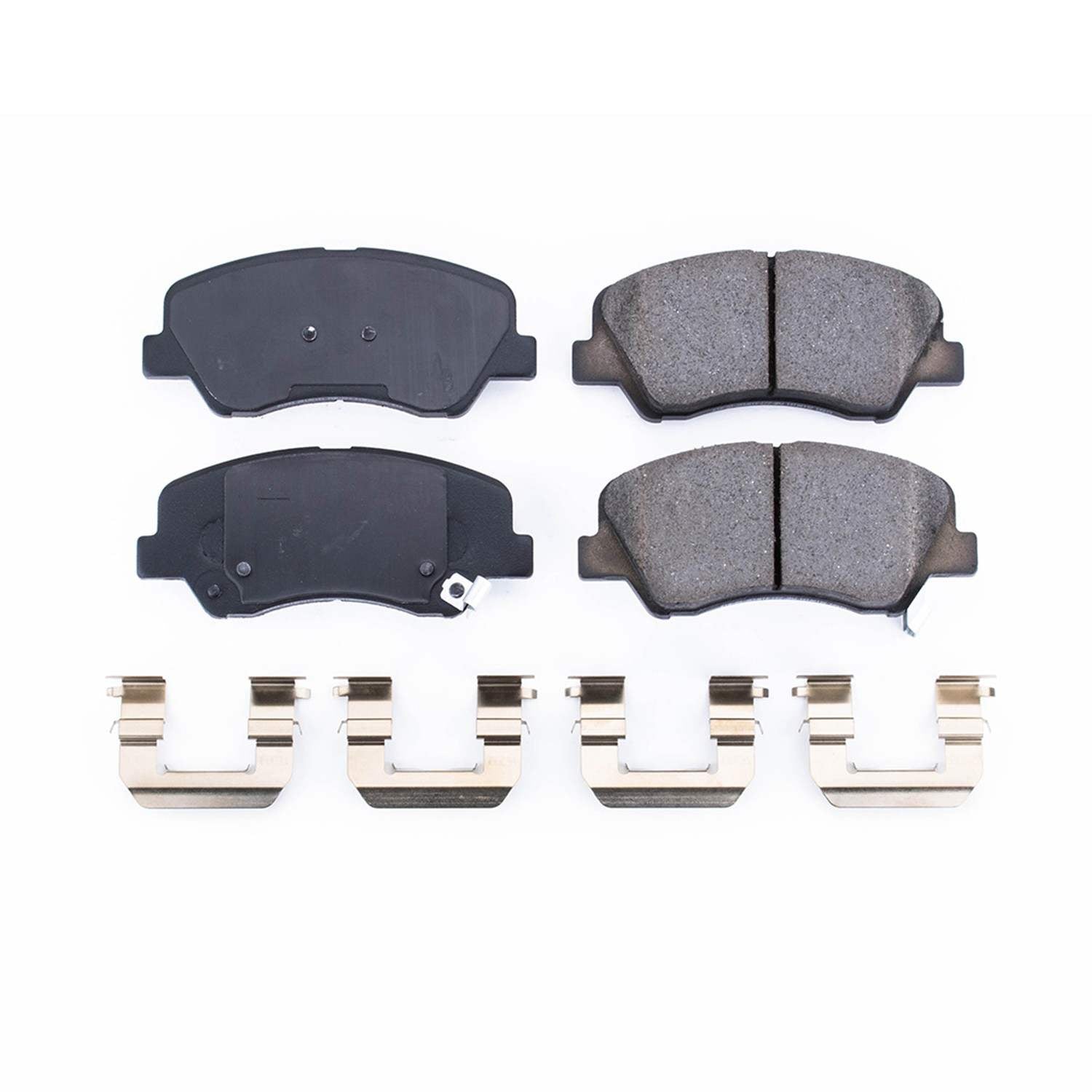 Power Stop 12-19 Hyundai Accent Front Z17 Evolution Ceramic Brake Pads w/Hardware 17-1593