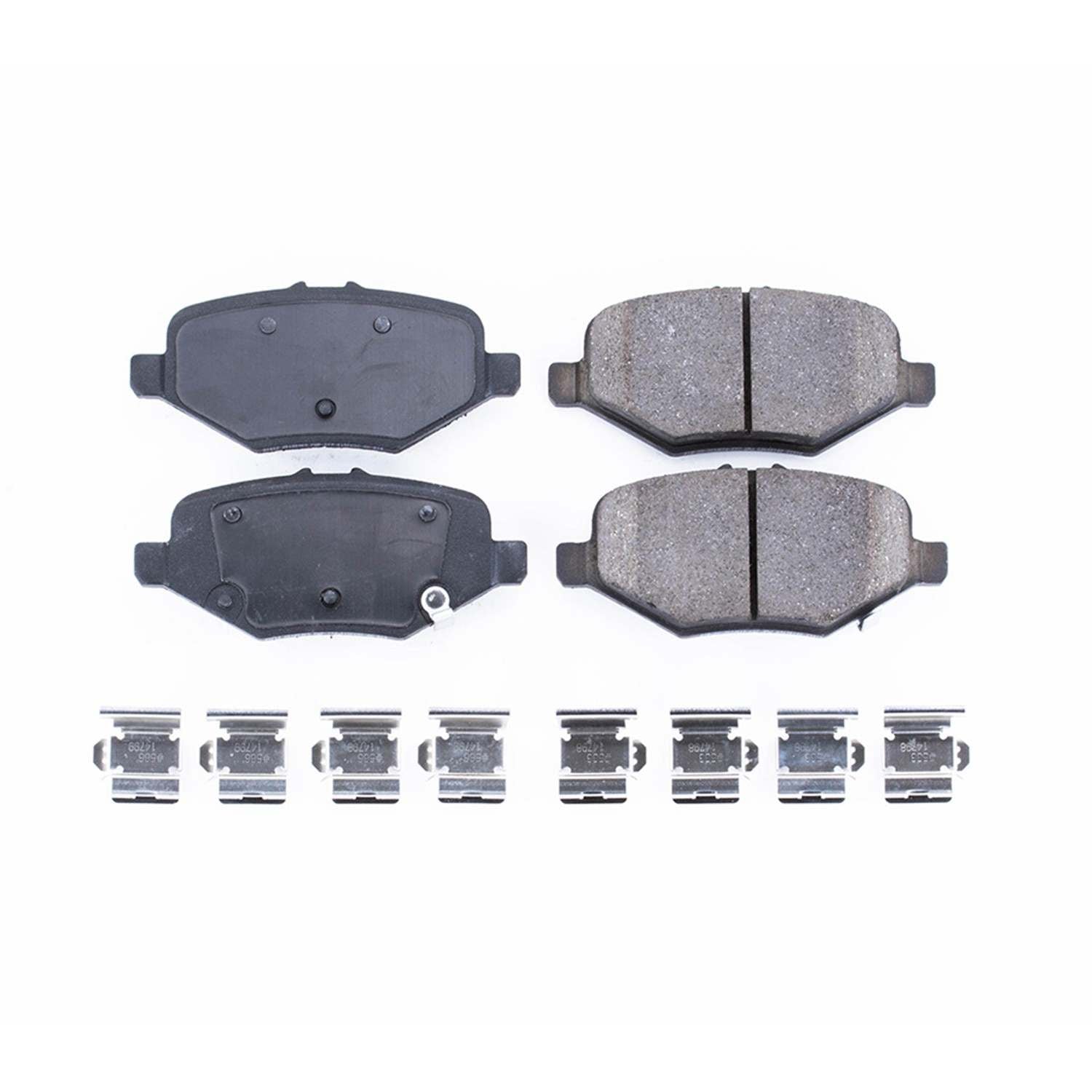 Power Stop 13-16 Ford Explorer Rear Z17 Evolution Ceramic Brake Pads w/Hardware 17-1612