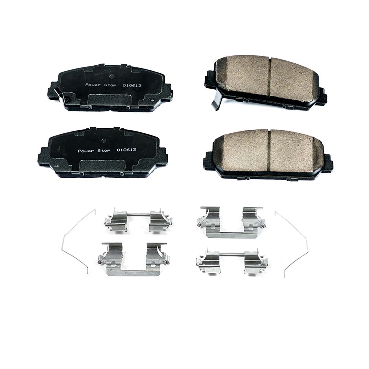 Power Stop 2013 Acura RDX Front Z17 Evolution Ceramic Brake Pads w/Hardware 17-1625