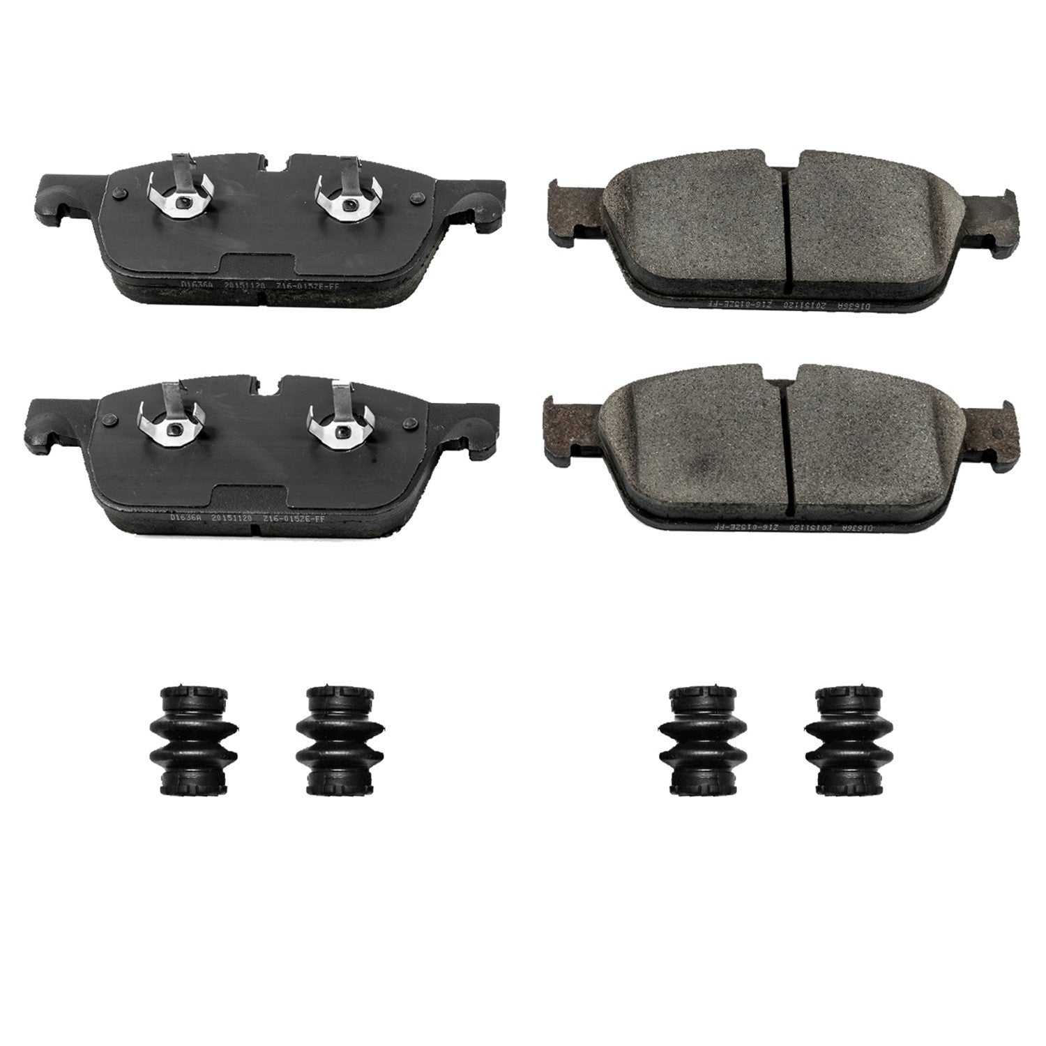 Power Stop 13-16 Mercedes-Benz GL550 Front Z17 Evolution Ceramic Brake Pads w/Hardware 17-1636A