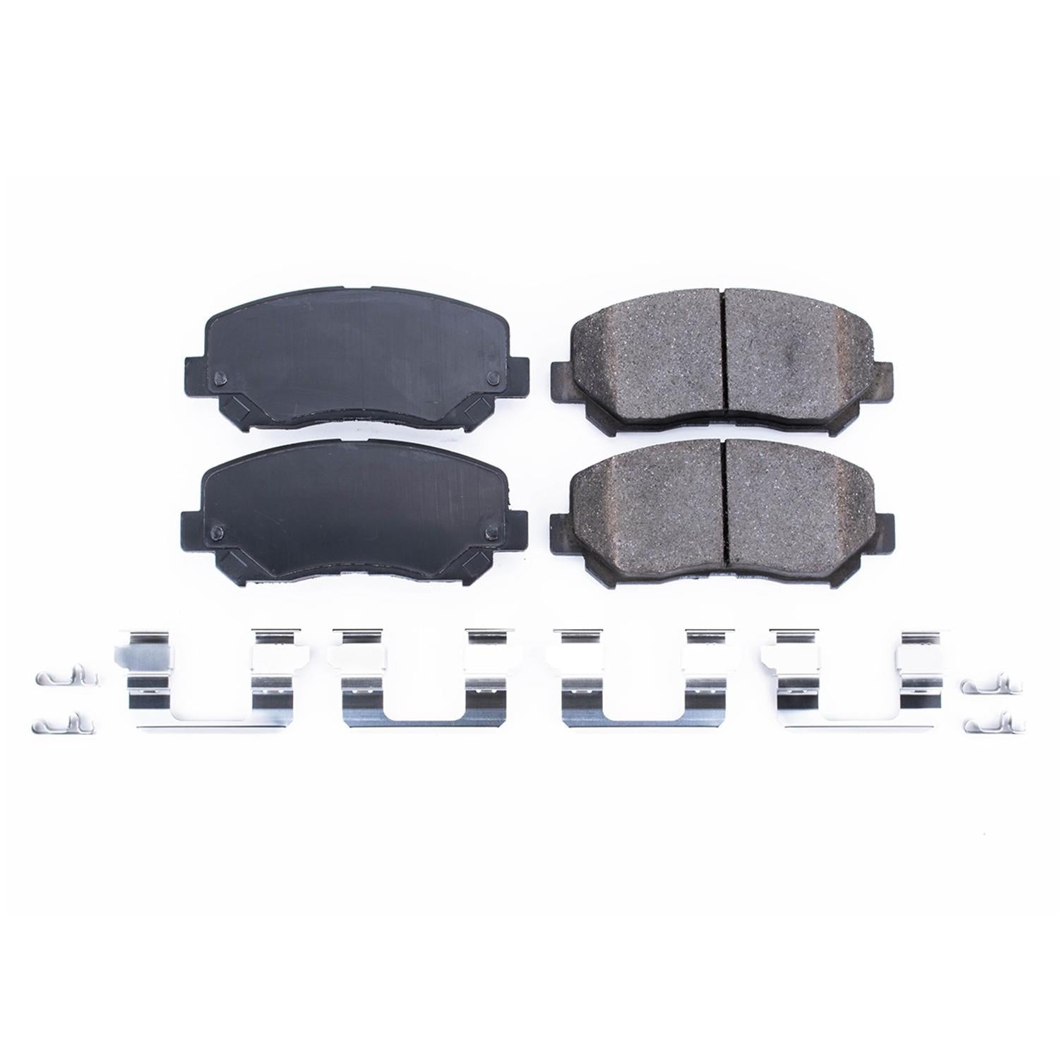 Power Stop 15-17 Chrysler 200 Front Z17 Evolution Ceramic Brake Pads w/Hardware 17-1640