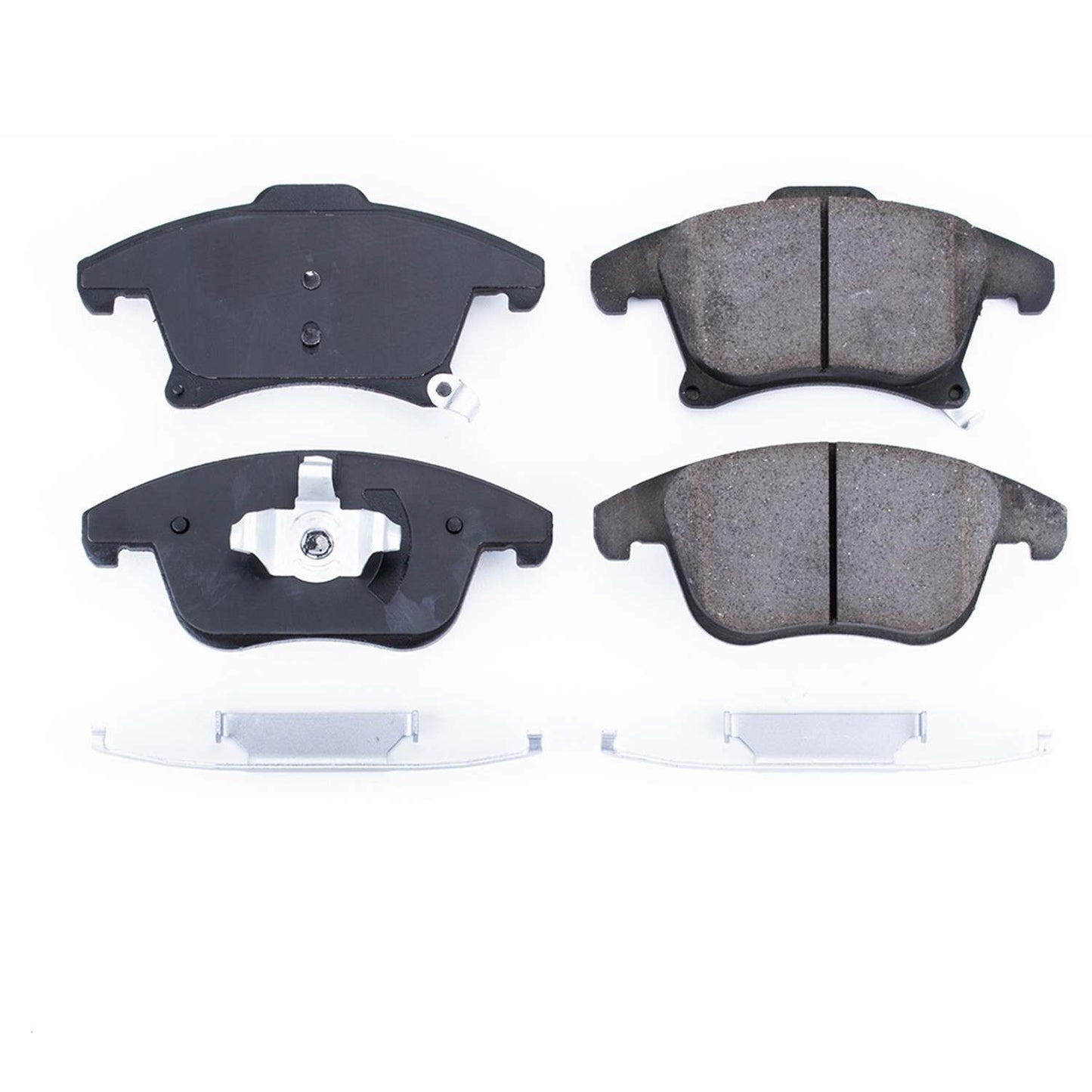 Power Stop 13-19 Ford Fusion Front Z17 Evolution Ceramic Brake Pads w/Hardware 17-1653