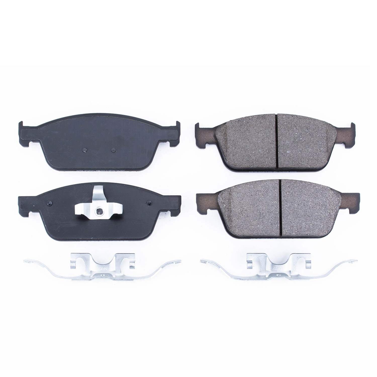 Power Stop 2013 Ford Focus Front Z17 Evolution Ceramic Brake Pads w/Hardware 17-1668