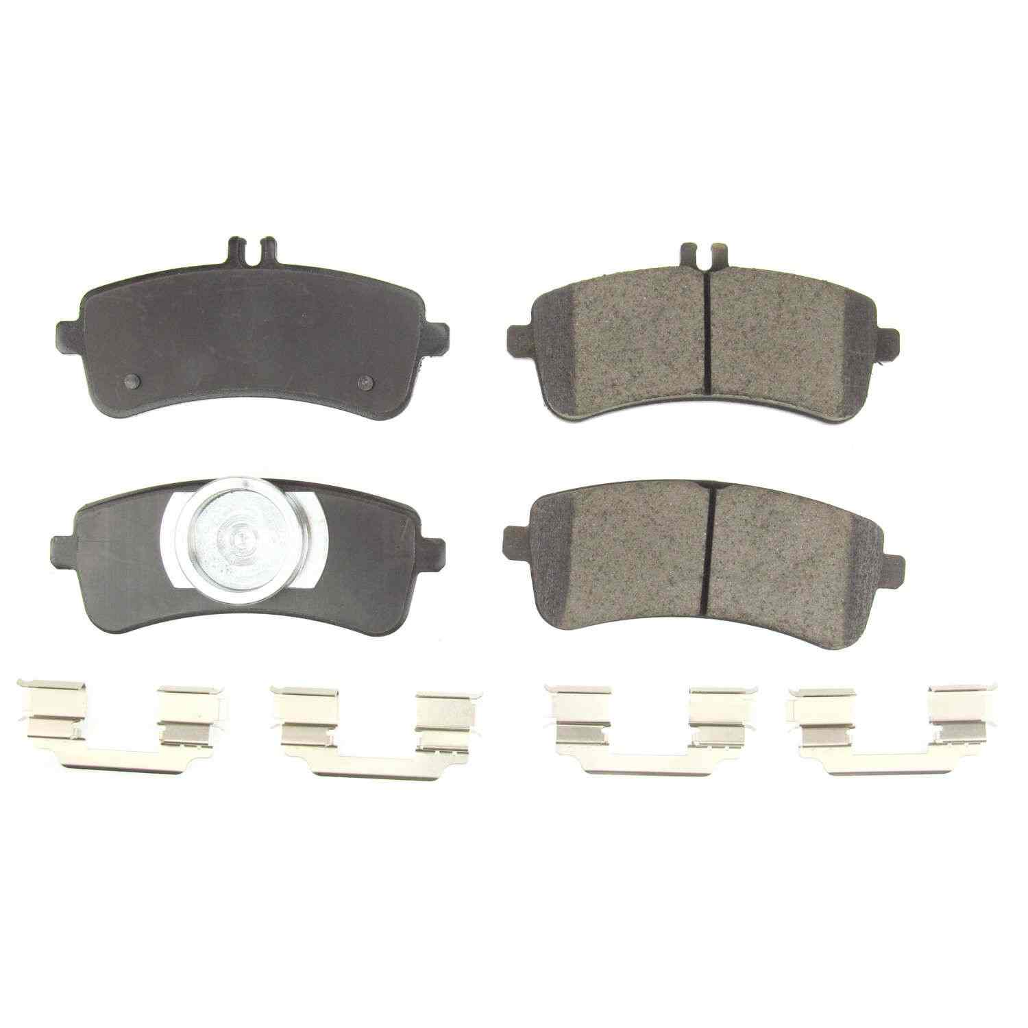 Power Stop 15-18 Mercedes-Benz S63 AMG Rear Z17 Evolution Ceramic Brake Pads w/Hardware 17-1669