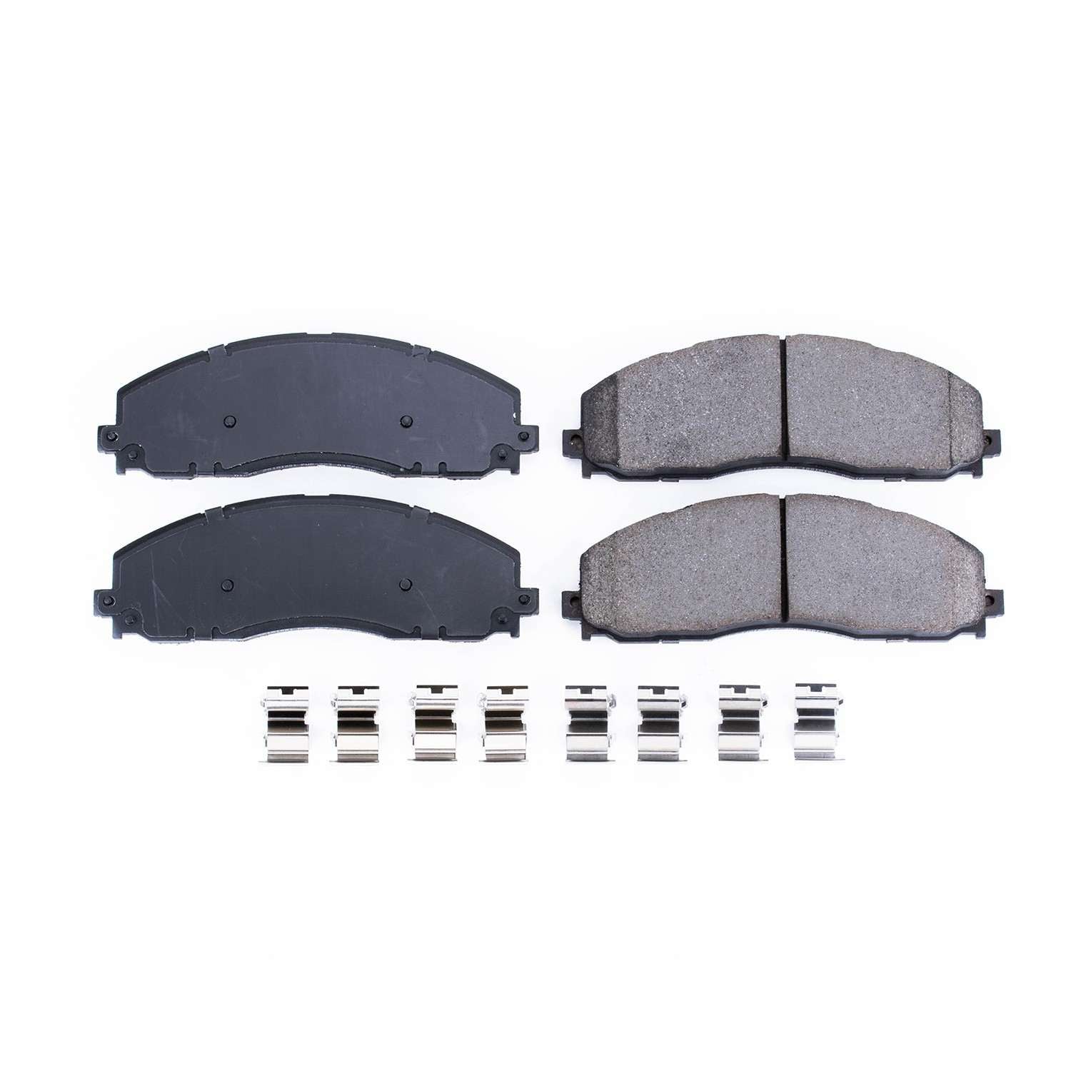 Power Stop 12-19 Ford F-250 Super Duty Front Z17 Evolution Ceramic Brake Pads w/Hardware 17-1680