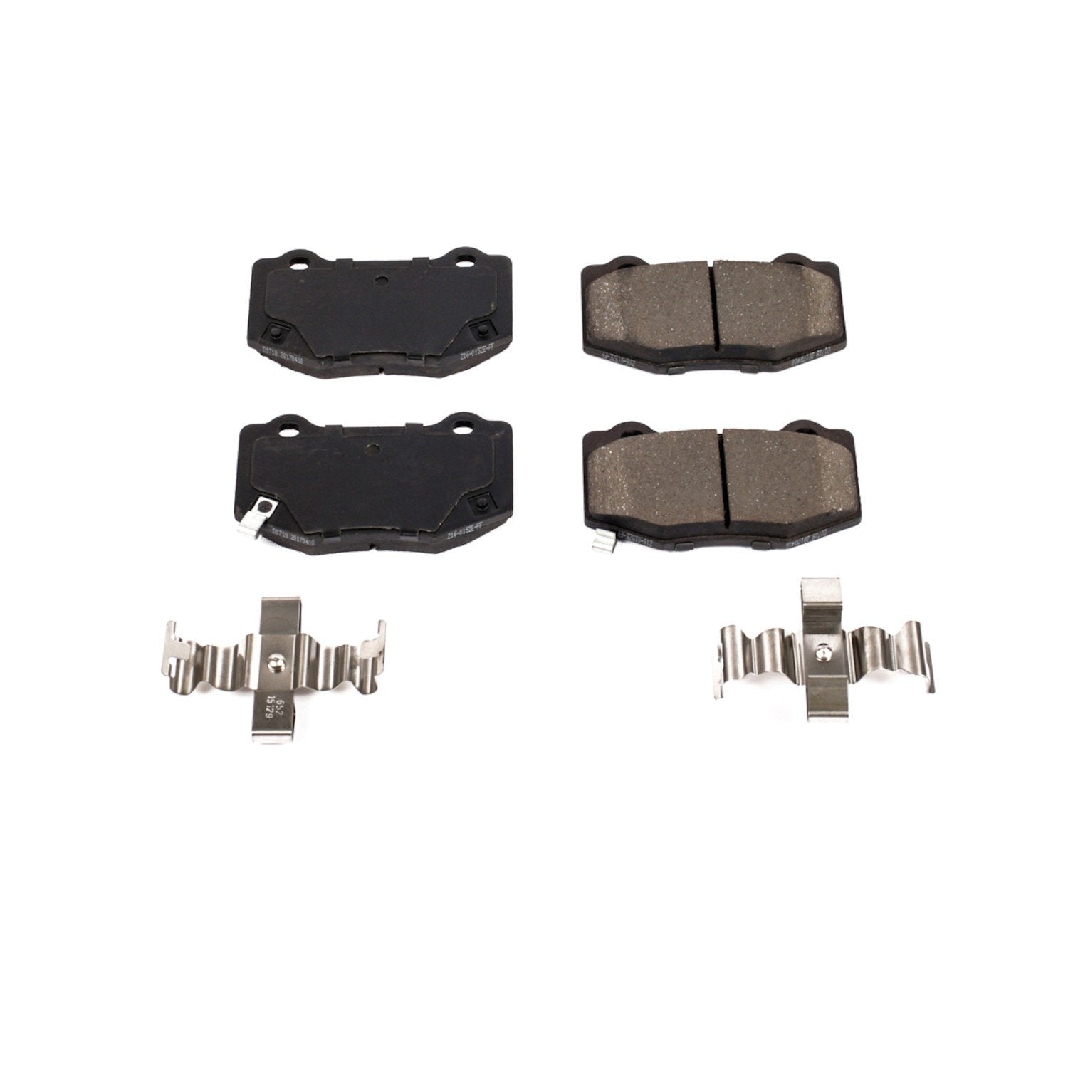 Power Stop 16-19 Cadillac ATS Rear Z17 Evolution Ceramic Brake Pads w/Hardware 17-1718