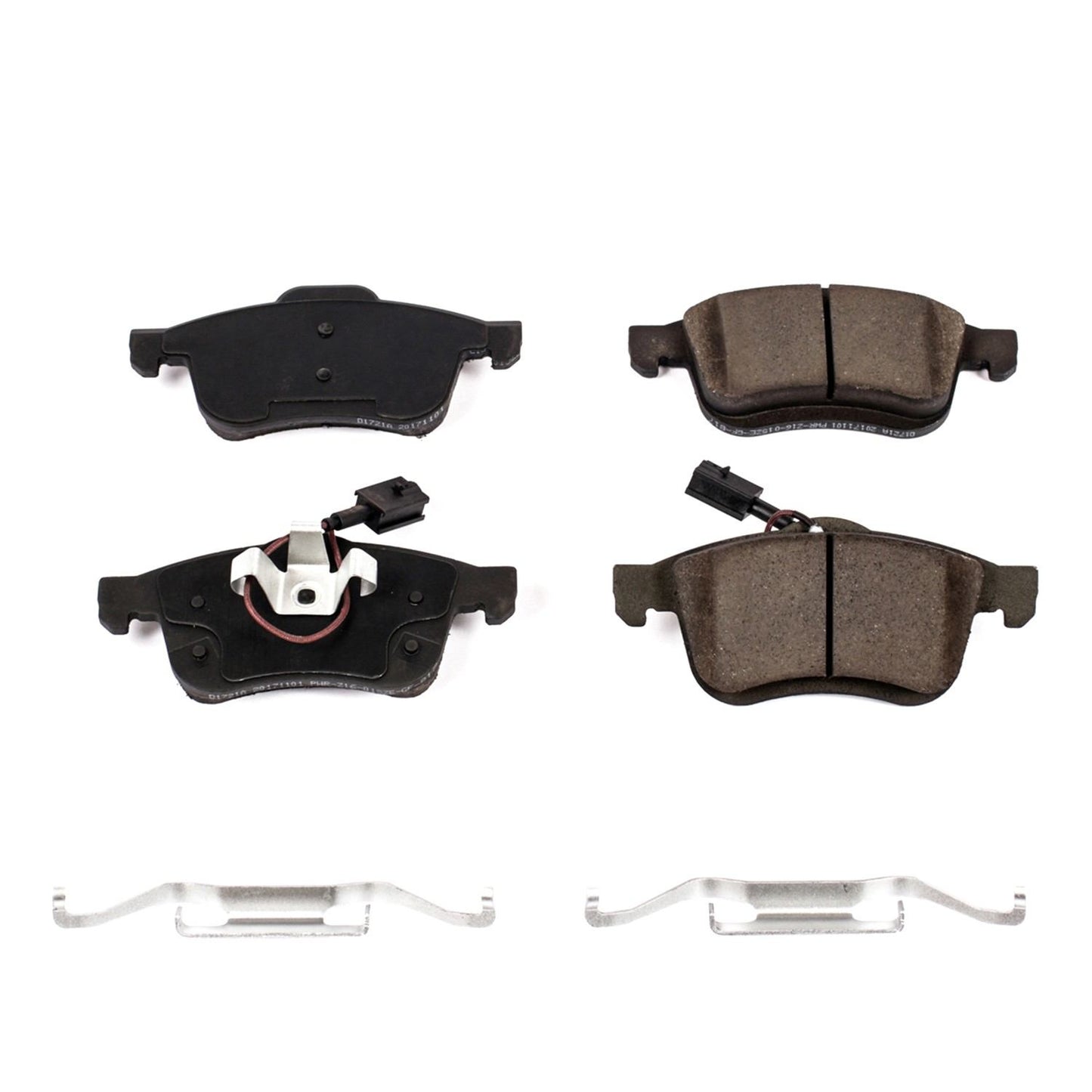 Power Stop 15-18 Ram ProMaster City Front Z17 Evolution Ceramic Brake Pads w/Hardware 17-1721A