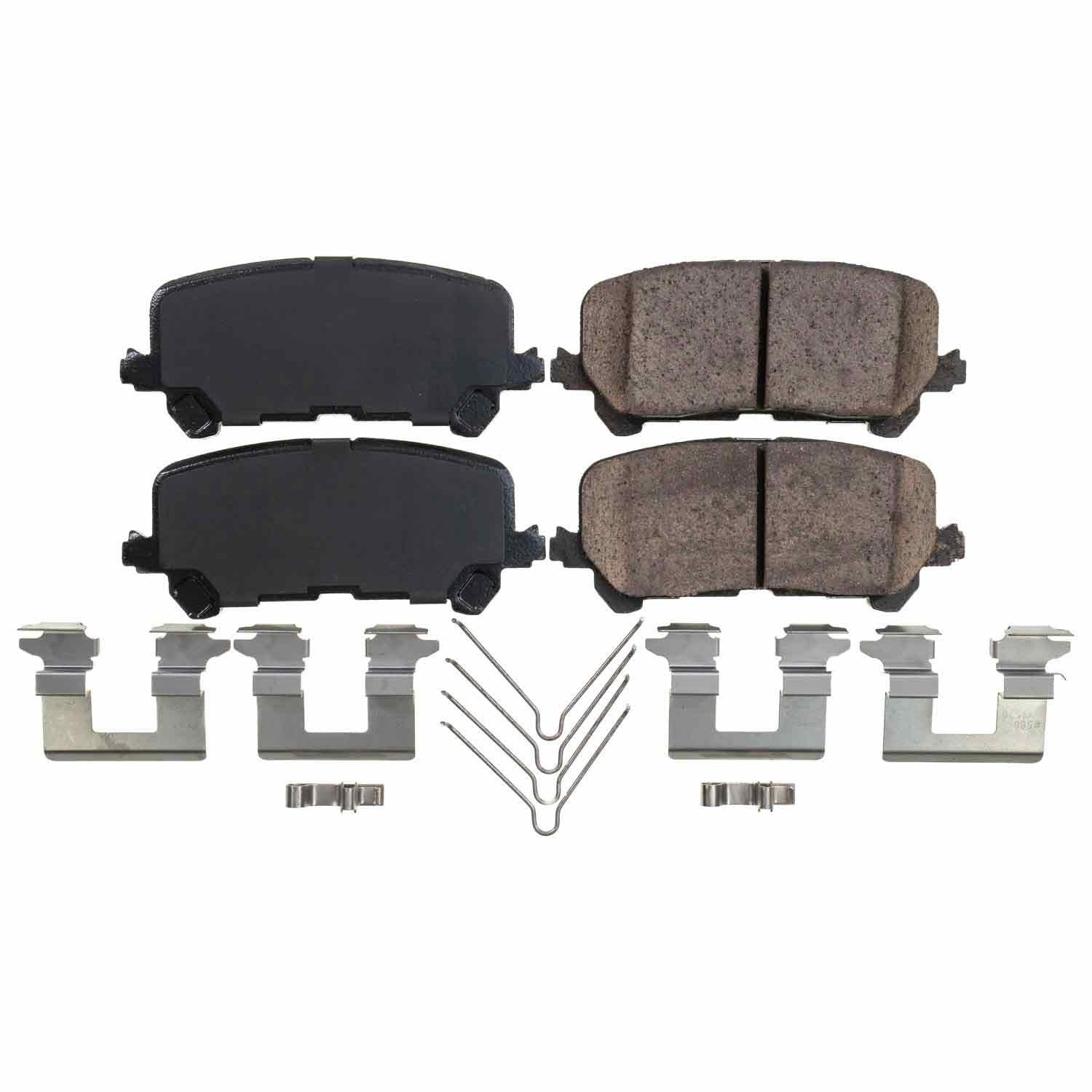 Power Stop 14-16 Acura MDX Rear Z17 Evolution Ceramic Brake Pads w/Hardware 17-1724