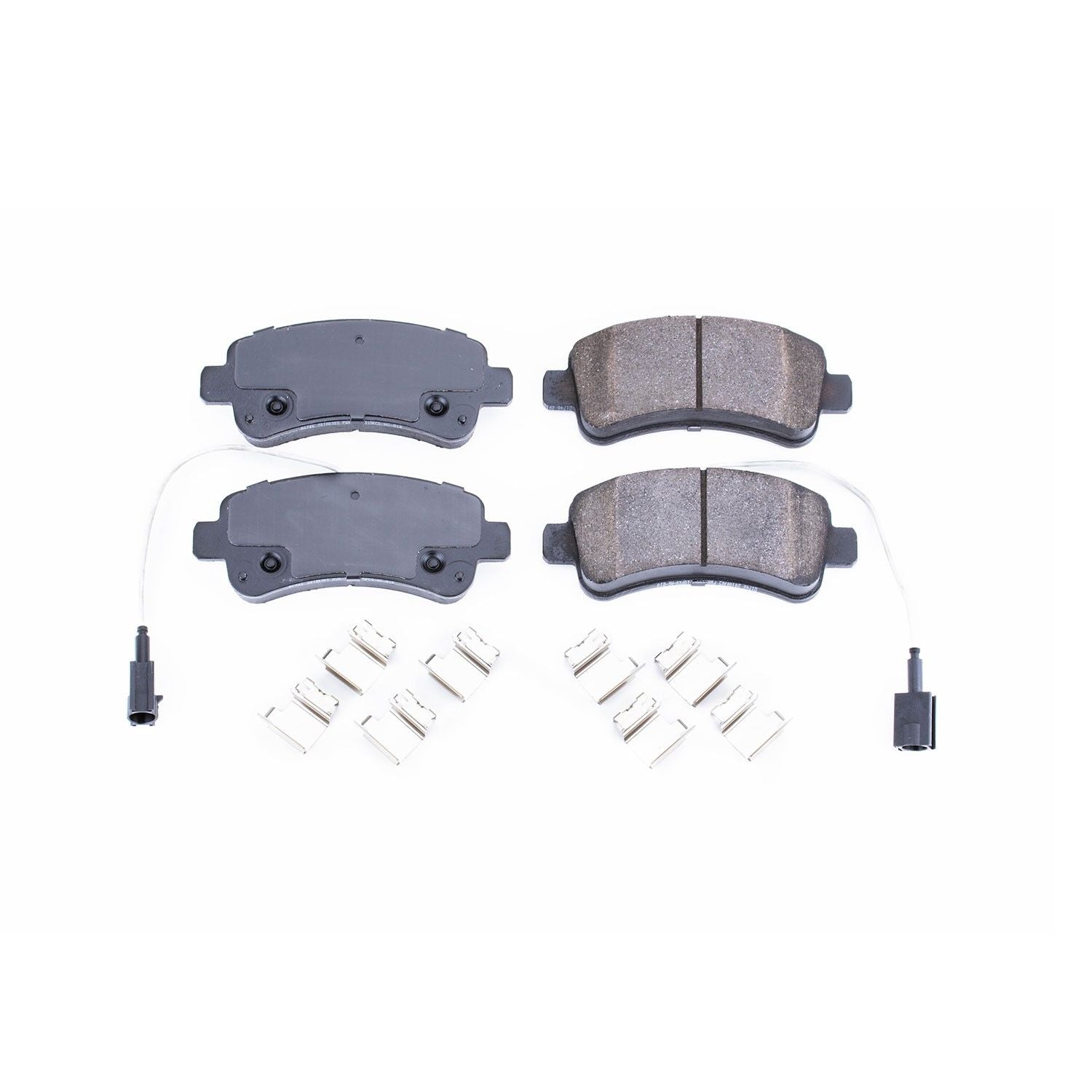 Power Stop 2014 Ram ProMaster 1500 Rear Z17 Evolution Ceramic Brake Pads w/Hardware 17-1746
