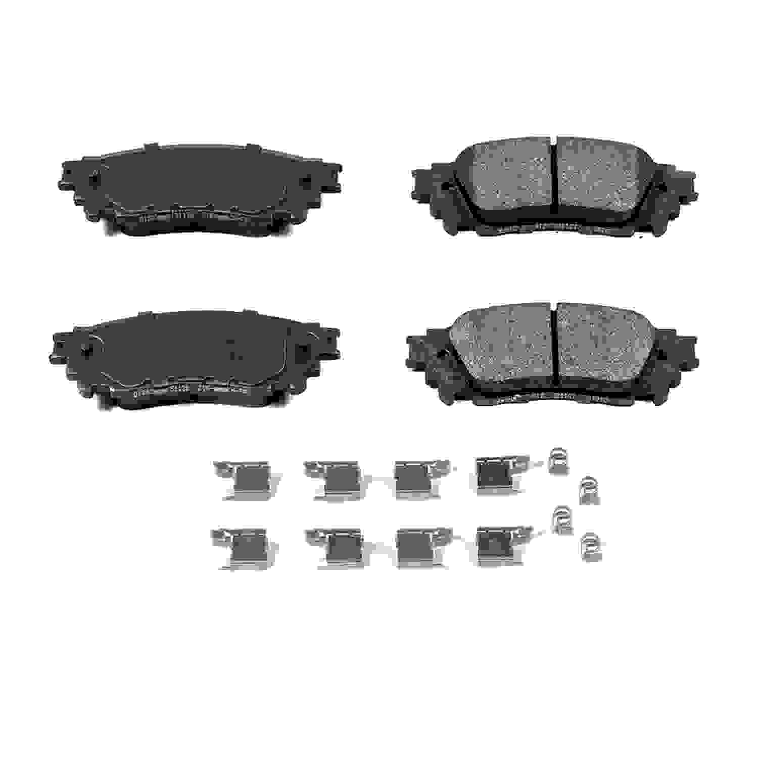 Power Stop 15-17 Lexus NX200t Rear Z17 Evolution Ceramic Brake Pads w/Hardware 17-1805
