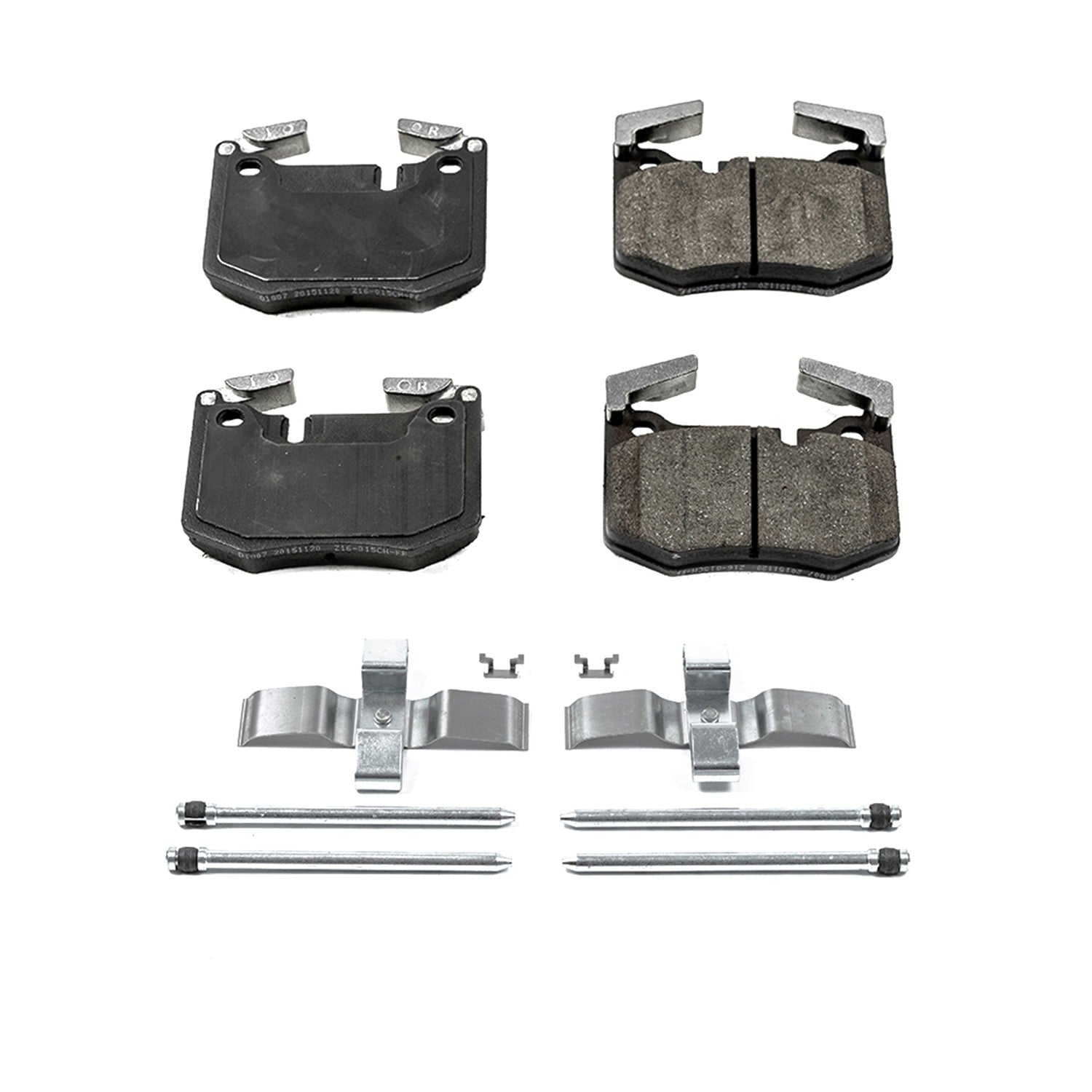 Power Stop 16-18 Lexus GS F Rear Z17 Evolution Ceramic Brake Pads w/Hardware 17-1807