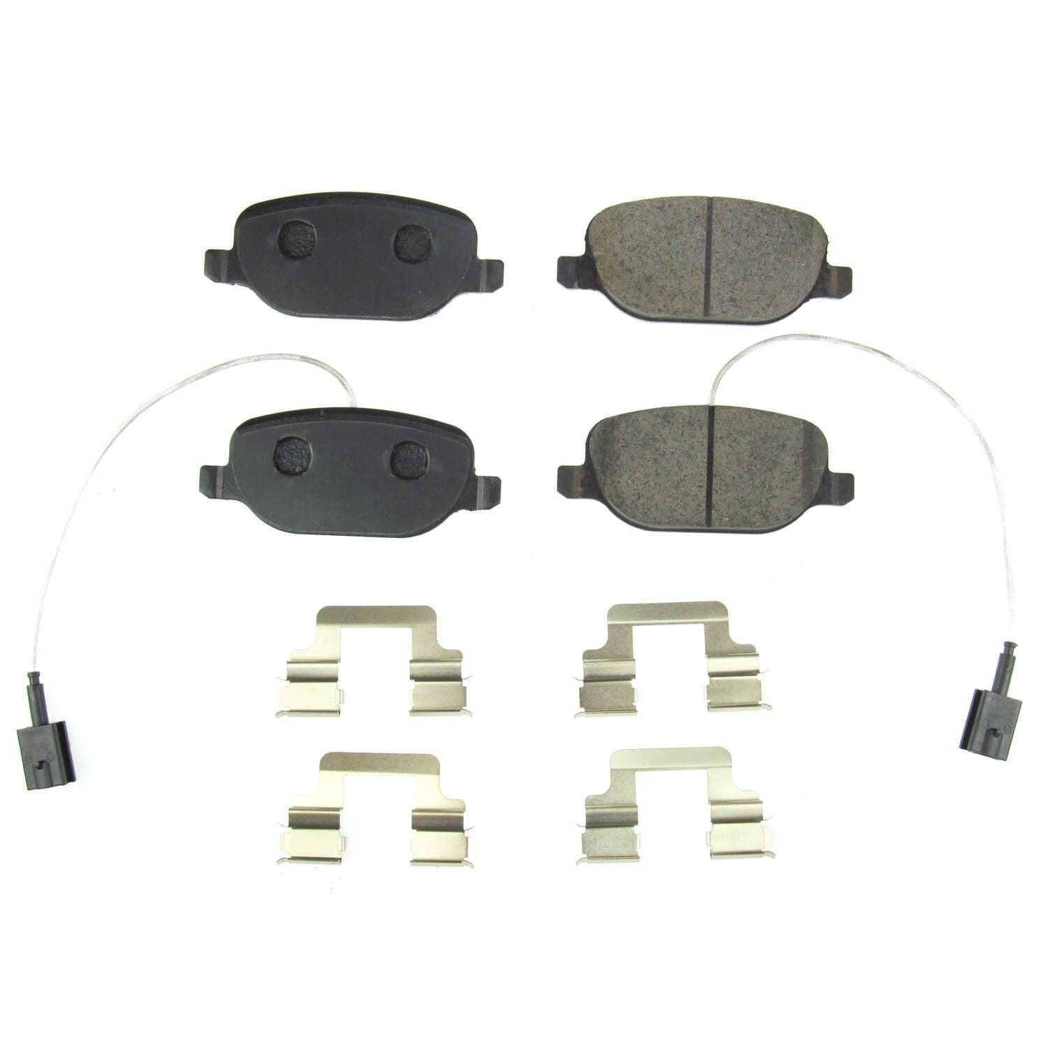 Power Stop 15-18 Alfa Romeo 4C Rear Z17 Evolution Ceramic Brake Pads w/Hardware 17-1822