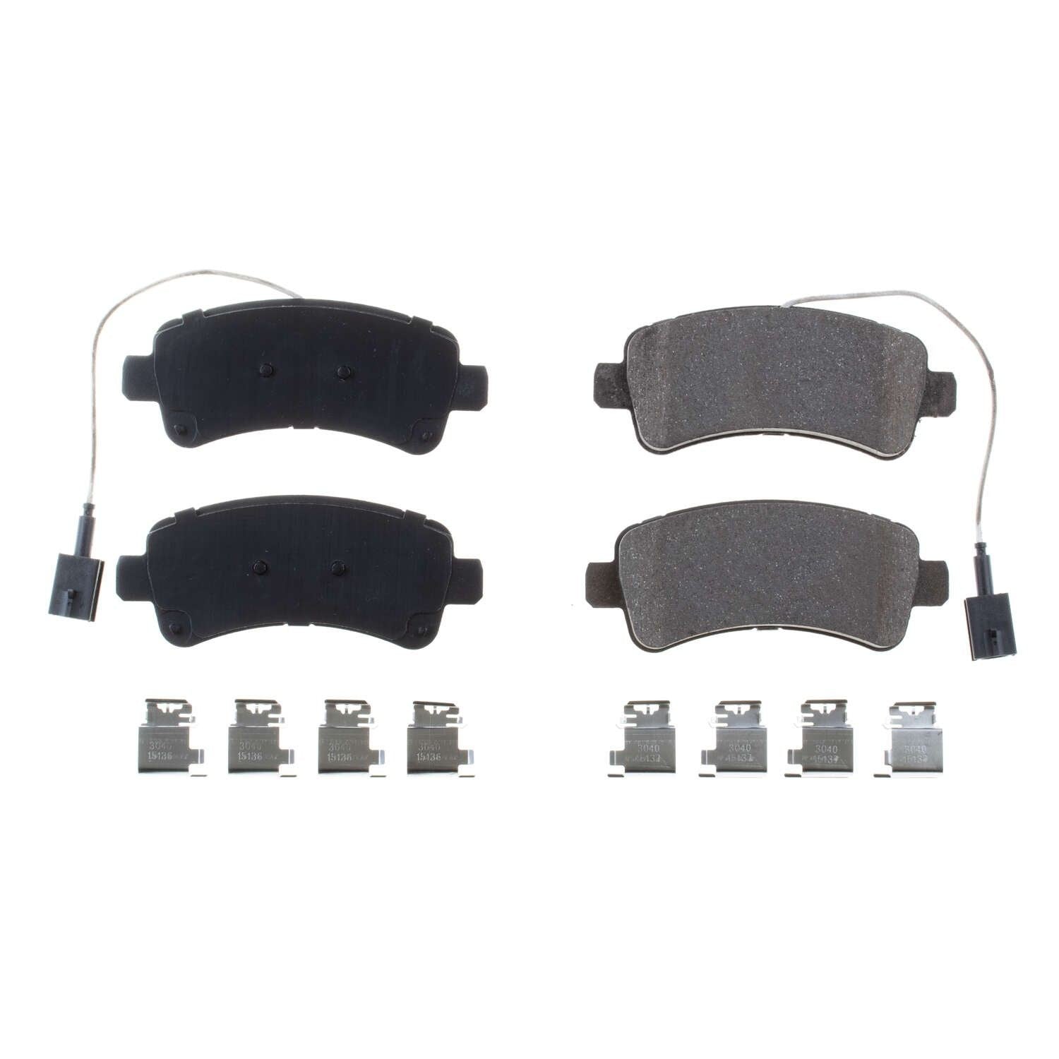 Power Stop 2019 Ram ProMaster 1500 Rear Z17 Evolution Ceramic Brake Pads w/Hardware 17-1840