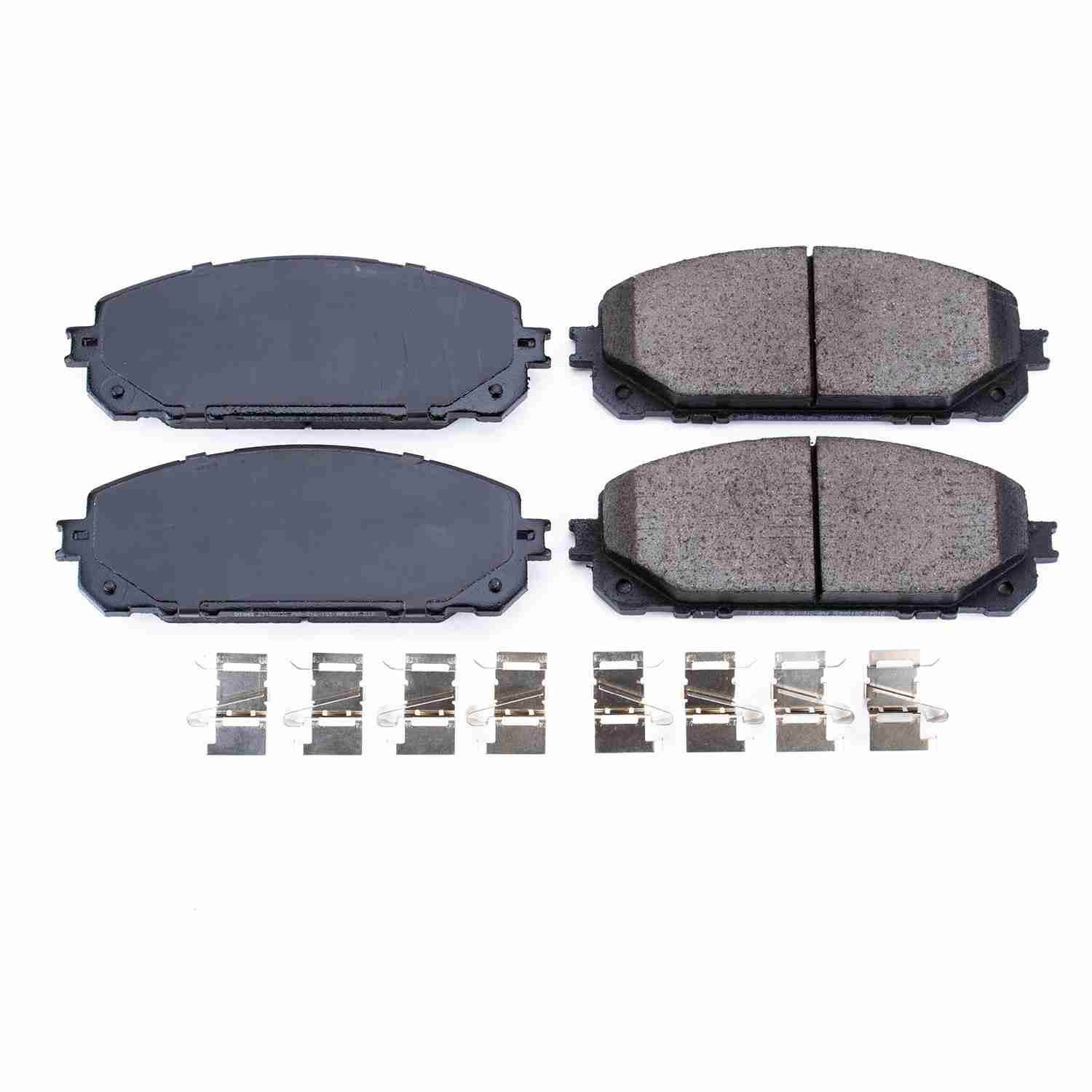 Power Stop 14-20 Jeep Cherokee Front Z17 Evolution Ceramic Brake Pads w/Hardware 17-1843