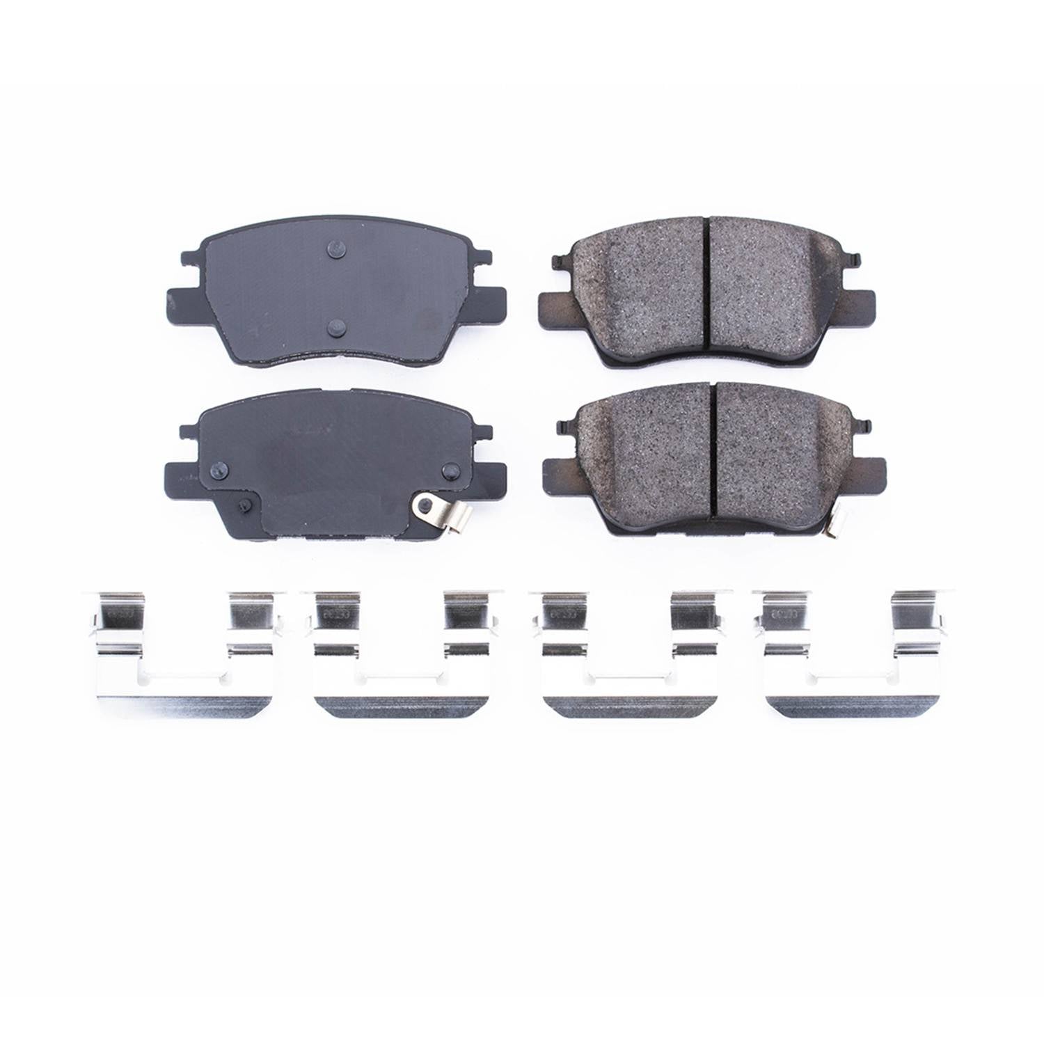 Power Stop 17-19 Chevrolet Bolt EV Front Z17 Evolution Ceramic Brake Pads w/Hardware 17-1844