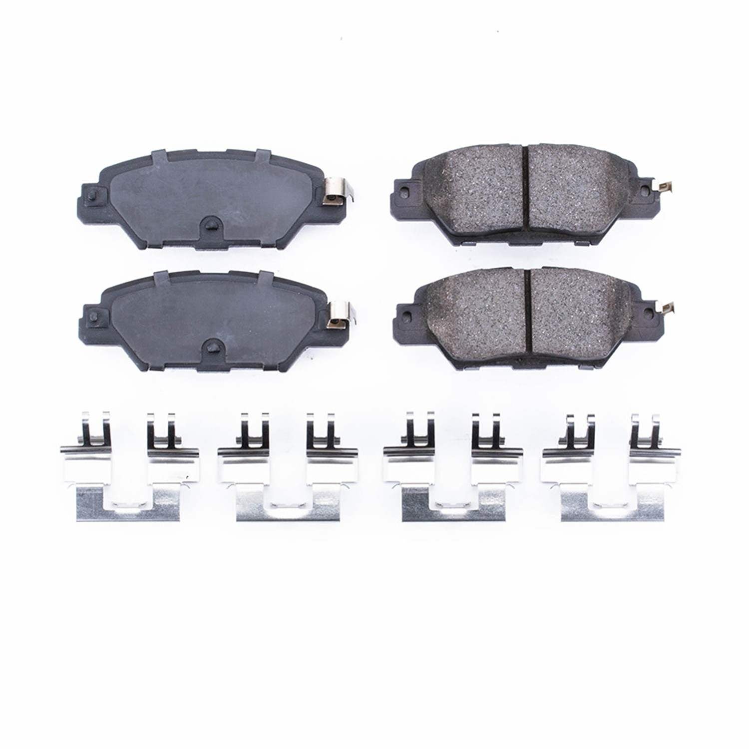 Power Stop 16-19 Mazda CX-5 Rear Z17 Evolution Ceramic Brake Pads w/Hardware 17-1846