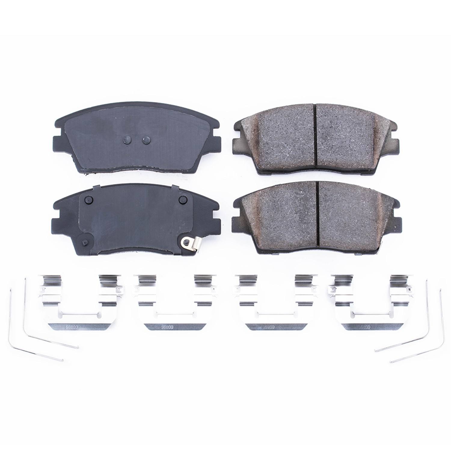 Power Stop 17-19 Hyundai Elantra Front Z17 Evolution Ceramic Brake Pads w/Hardware 17-1847