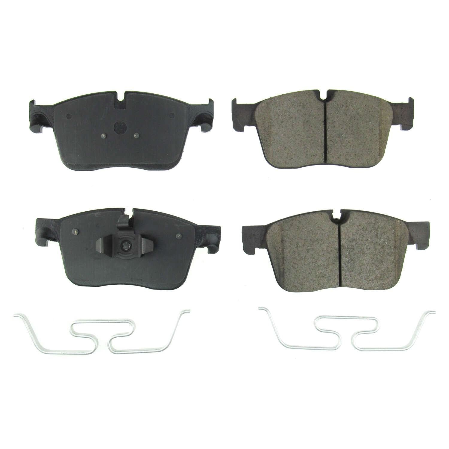 Power Stop 17-19 Jaguar F-Pace Front Z17 Evolution Ceramic Brake Pads w/Hardware 17-1861