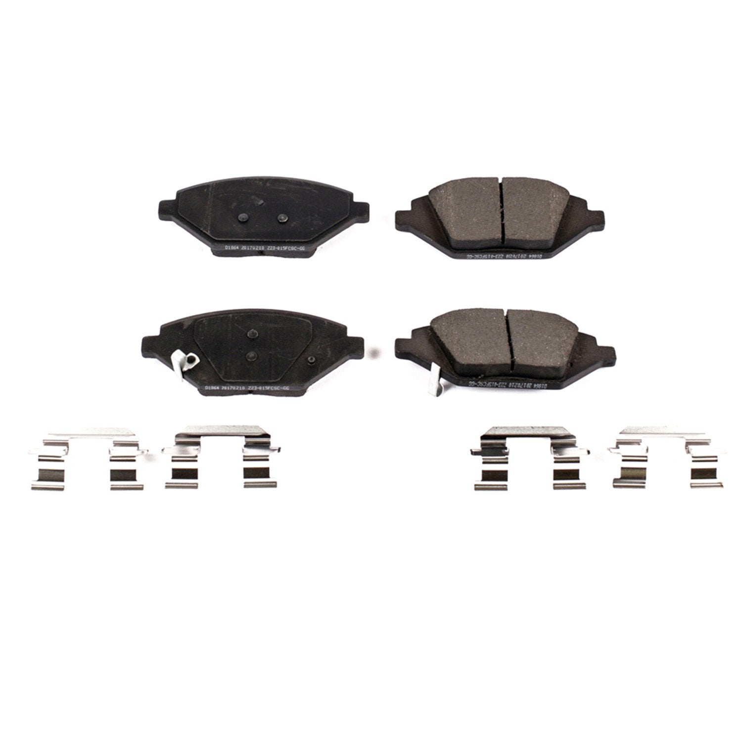 Power Stop 16-19 Chevrolet Spark Front Z17 Evolution Ceramic Brake Pads w/Hardware 17-1864