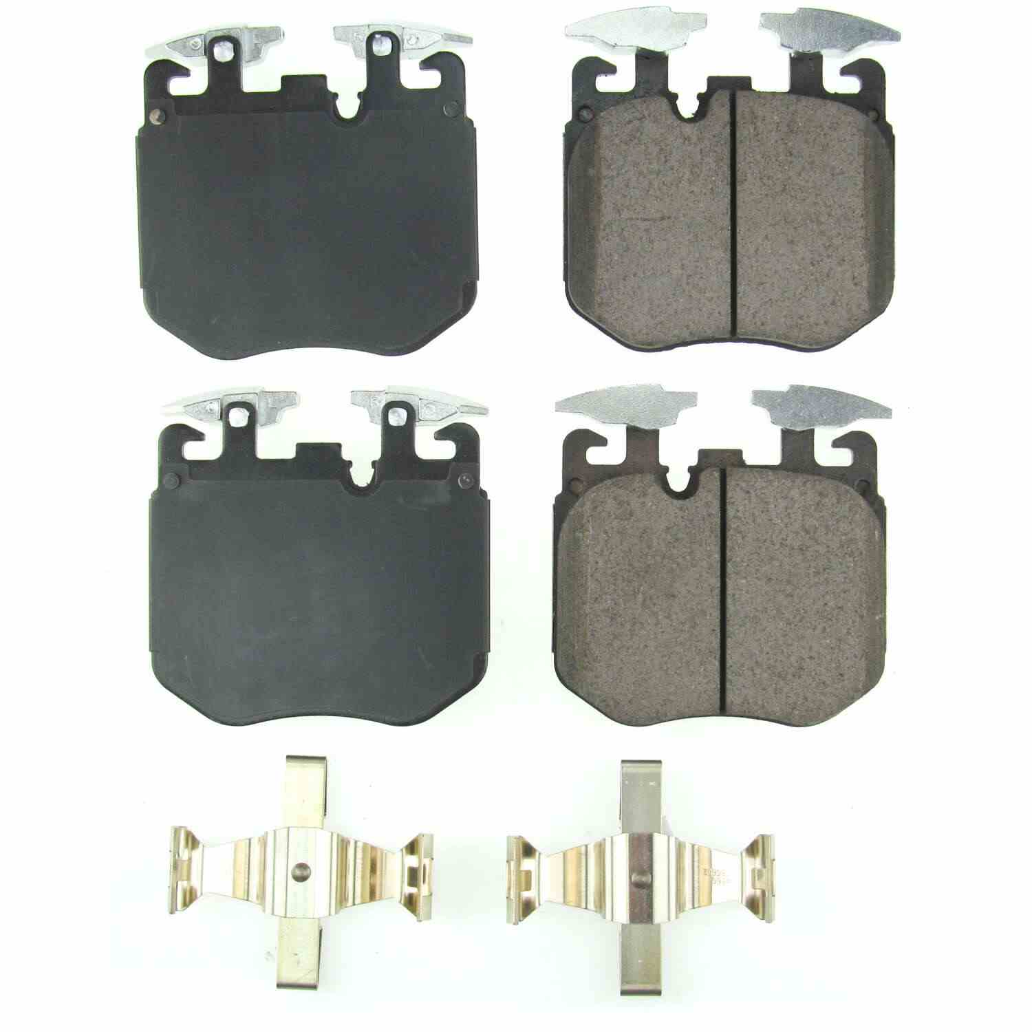 Power Stop 17-19 BMW 540i Front Z17 Evolution Ceramic Brake Pads w/Hardware 17-1868
