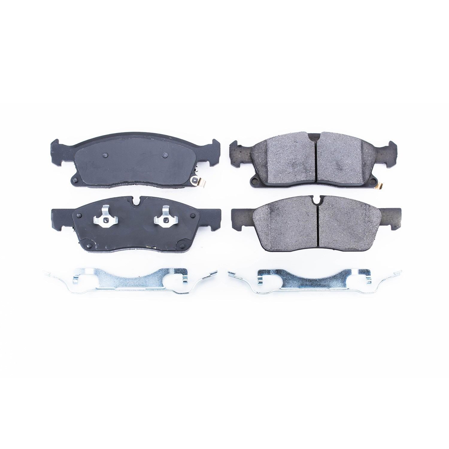 Power Stop 2017 Dodge Durango Front Z17 Evolution Ceramic Brake Pads w/Hardware 17-1904
