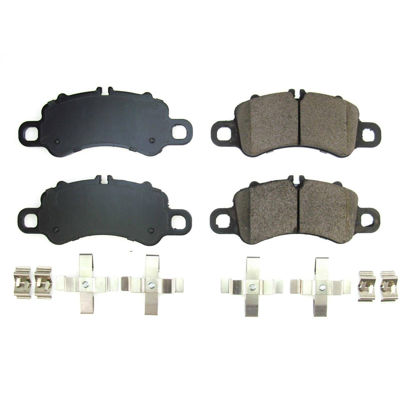 Power Stop 17-18 Porsche 718 Boxster Front Z17 Evolution Ceramic Brake Pads w/Hardware 17-1905