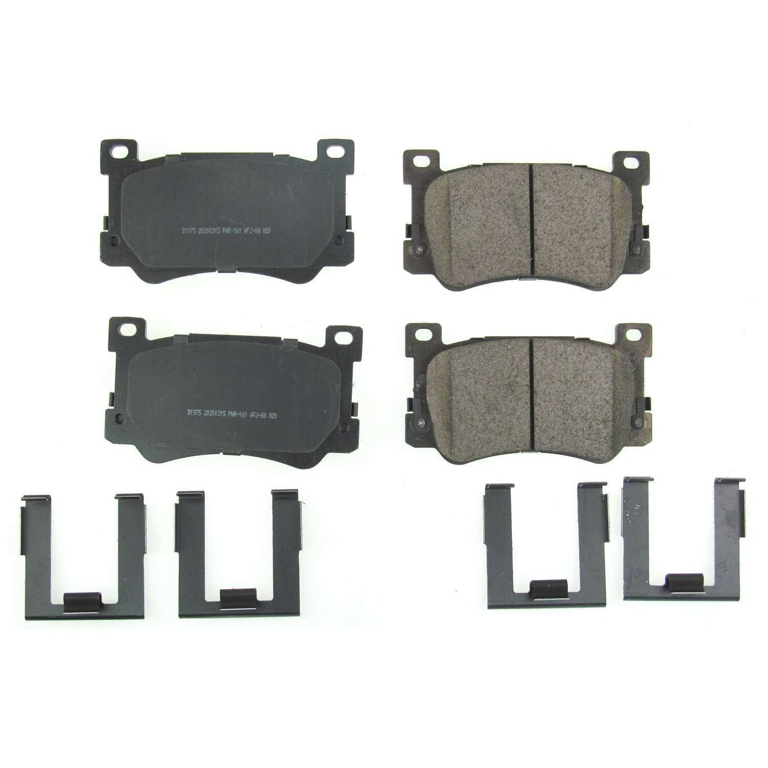 Power Stop 17-19 Genesis G90 Front Z17 Evolution Ceramic Brake Pads w/Hardware 17-1975