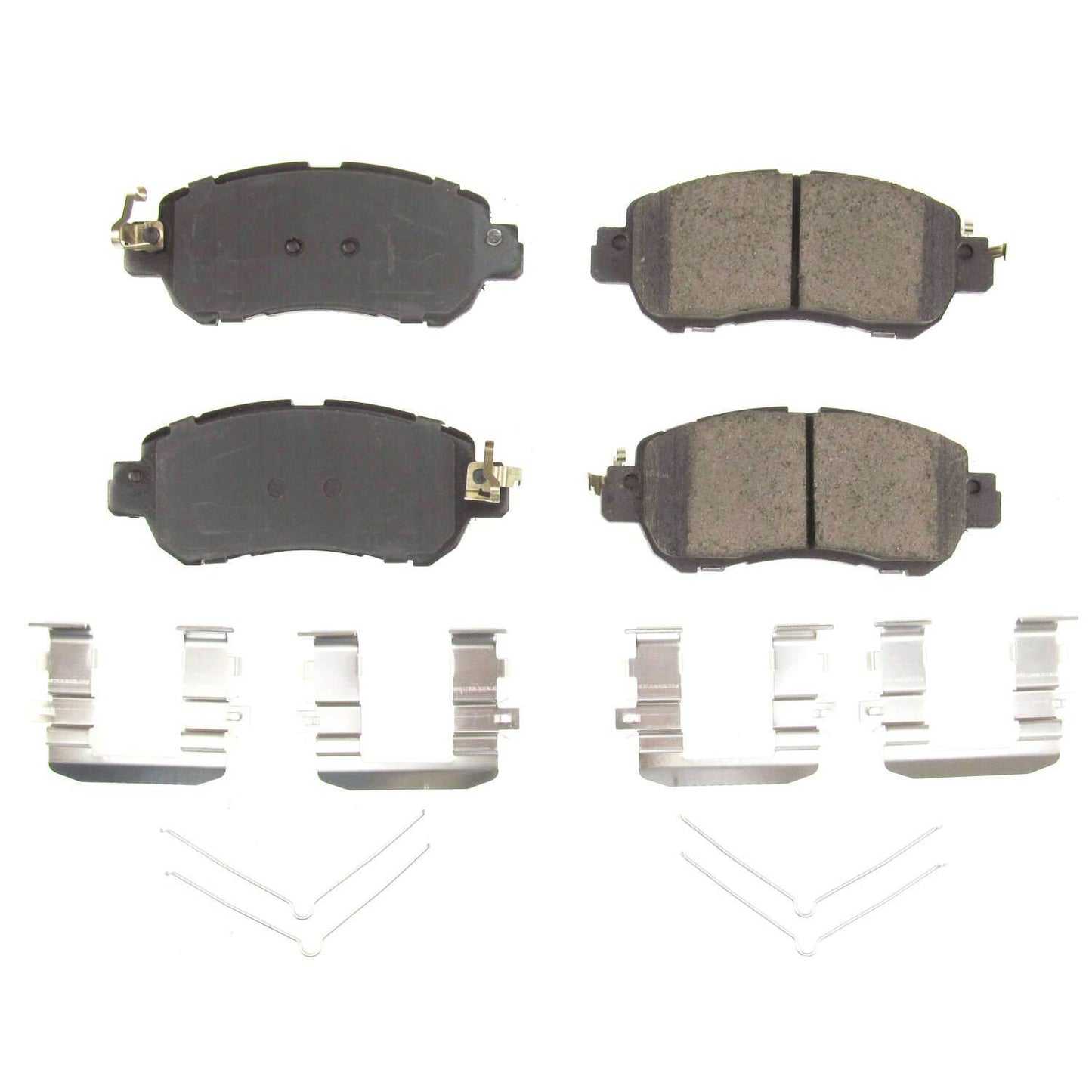 Power Stop 2019 Nissan Kicks Front Z17 Evolution Ceramic Brake Pads w/Hardware 17-2038