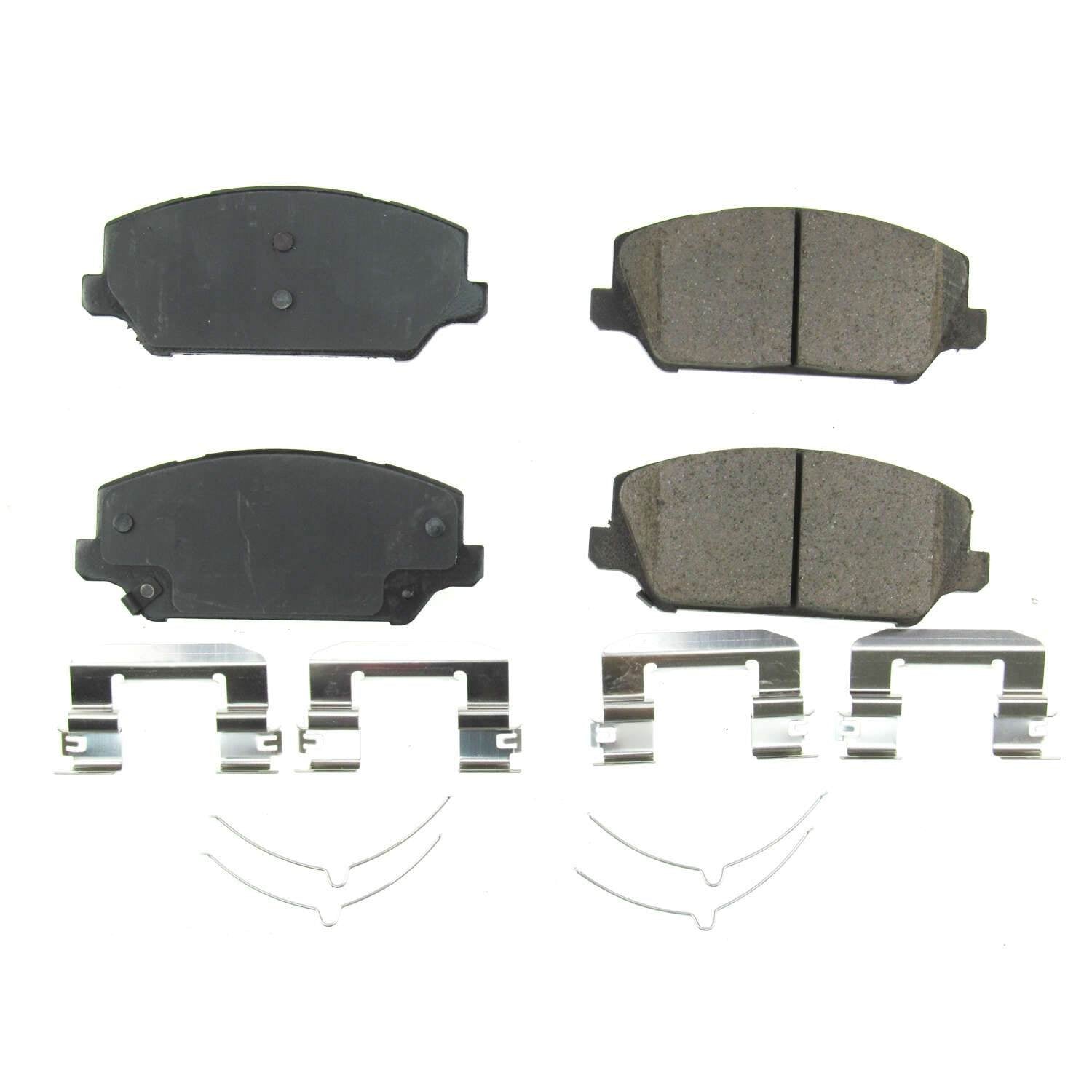 Power Stop 17-18 Kia Cadenza Front Z17 Evolution Ceramic Brake Pads w/Hardware 17-2049