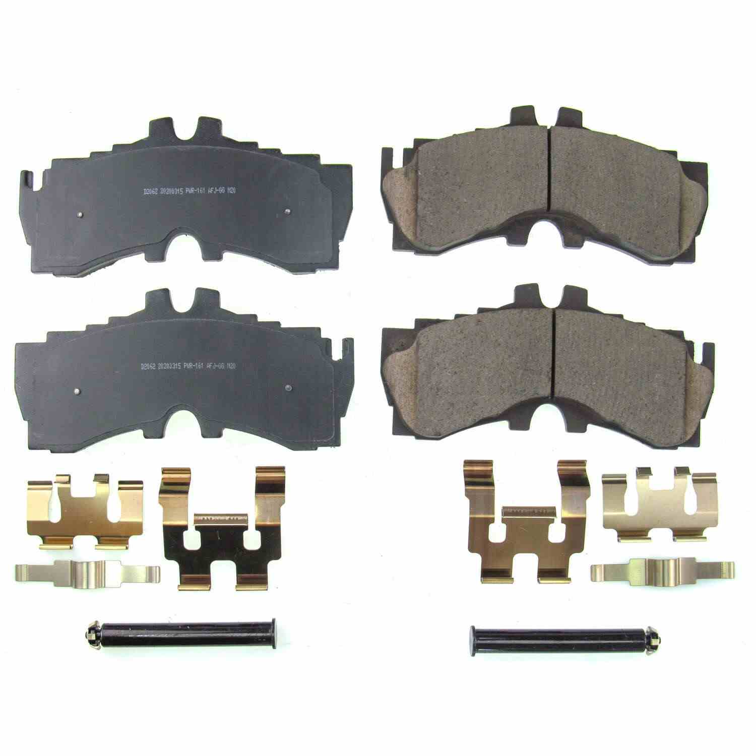 Power Stop 2018 Lexus LC500 Front Z17 Evolution Ceramic Brake Pads w/Hardware 17-2062