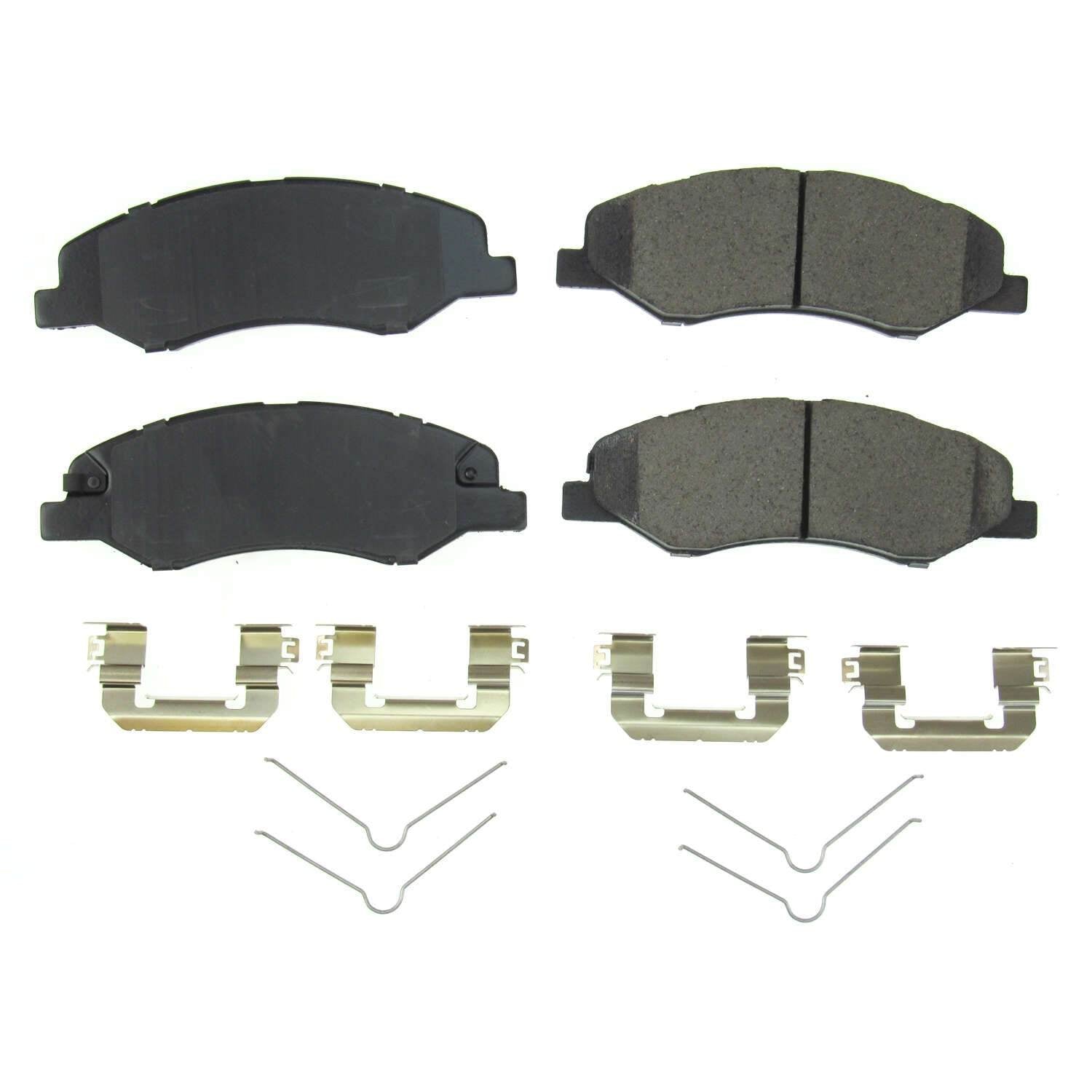 Power Stop 18-19 Honda Odyssey Front Z17 Evolution Ceramic Brake Pads w/Hardware 17-2089