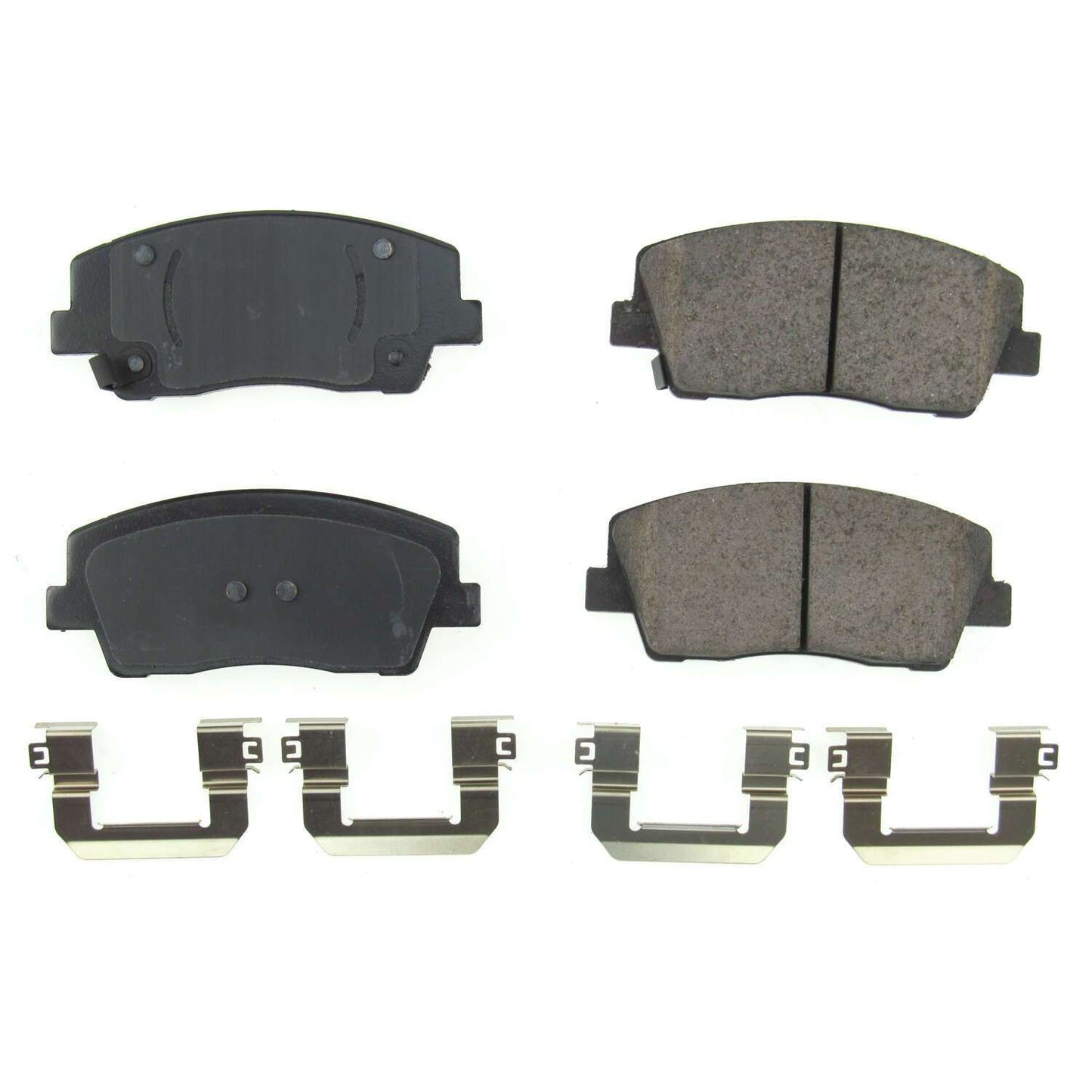 Power Stop 2019 Genesis G70 Front Z17 Evolution Ceramic Brake Pads w/Hardware 17-2117