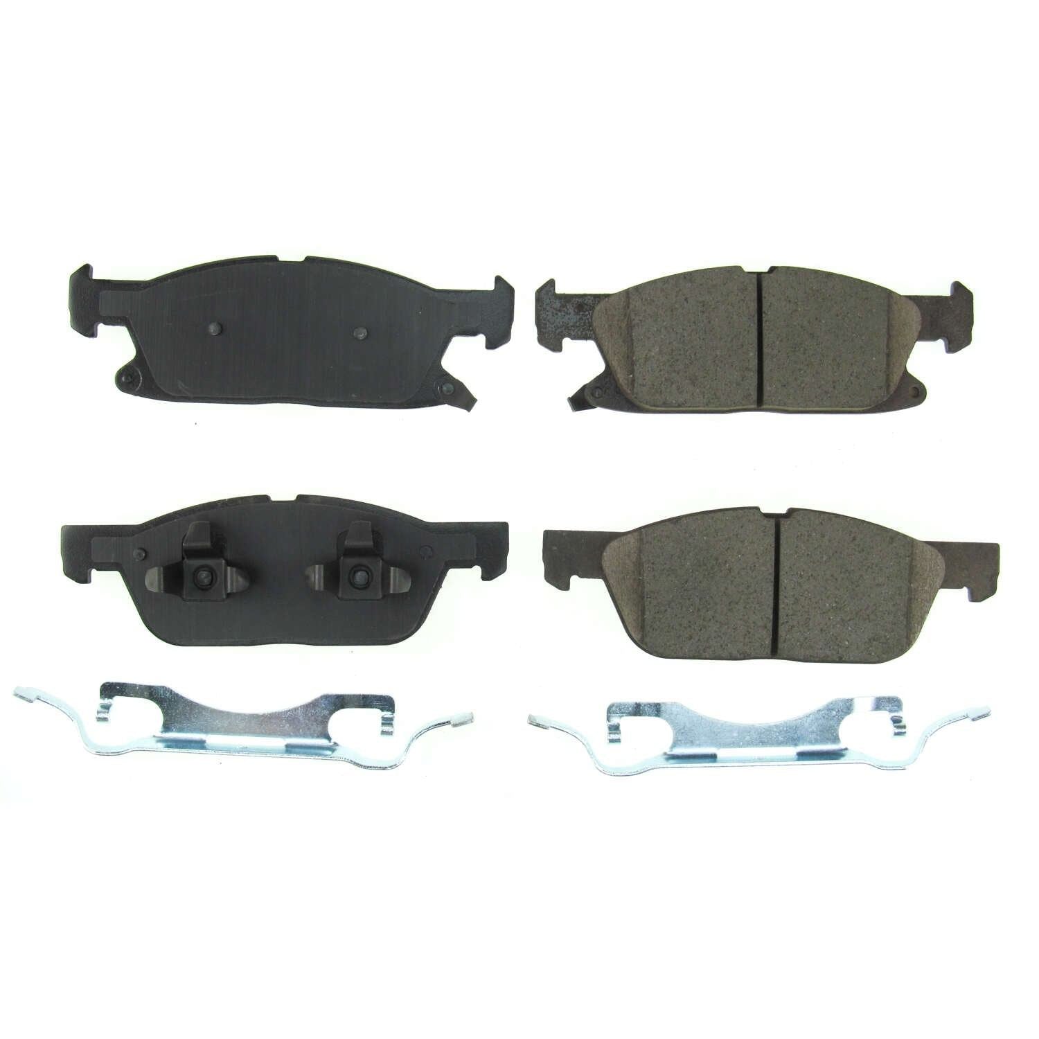 Power Stop 2019 Ford Edge Front Z17 Evolution Ceramic Brake Pads w/Hardware 17-2180